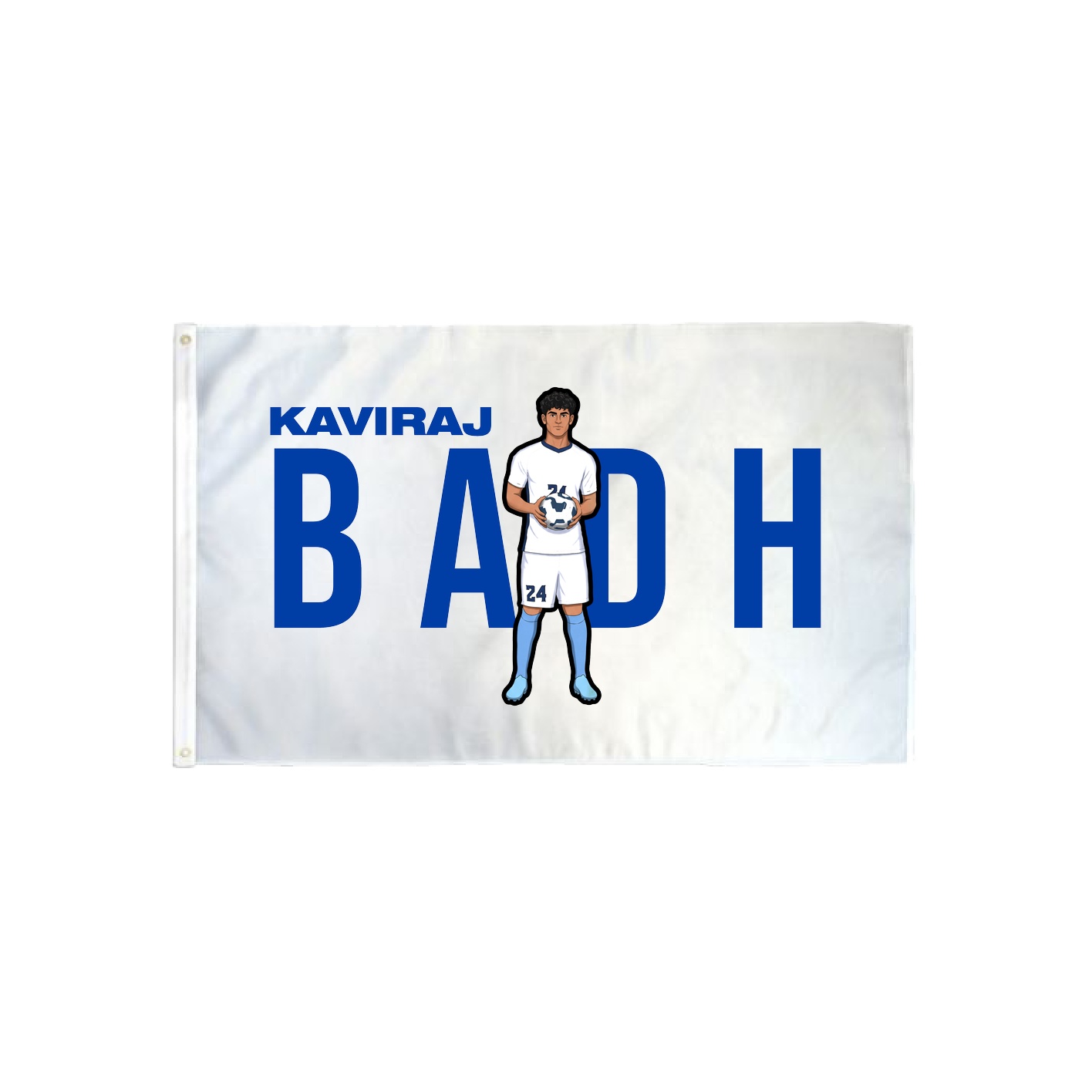 3x5 Flag — Player Name in Classic