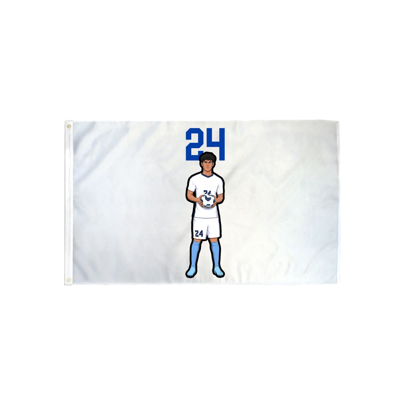 3x5 Flag — Number Top in Classic