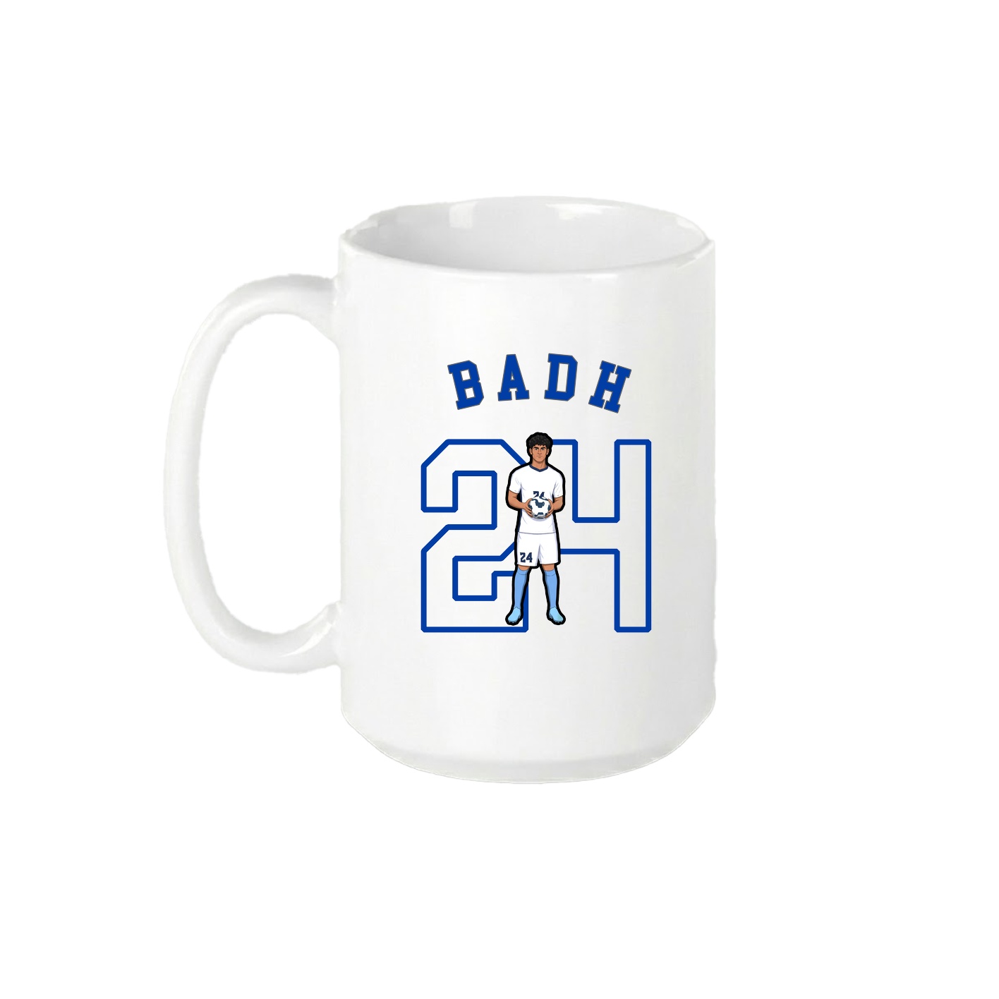 15oz Coffee Mug — Shirsey Arch in White