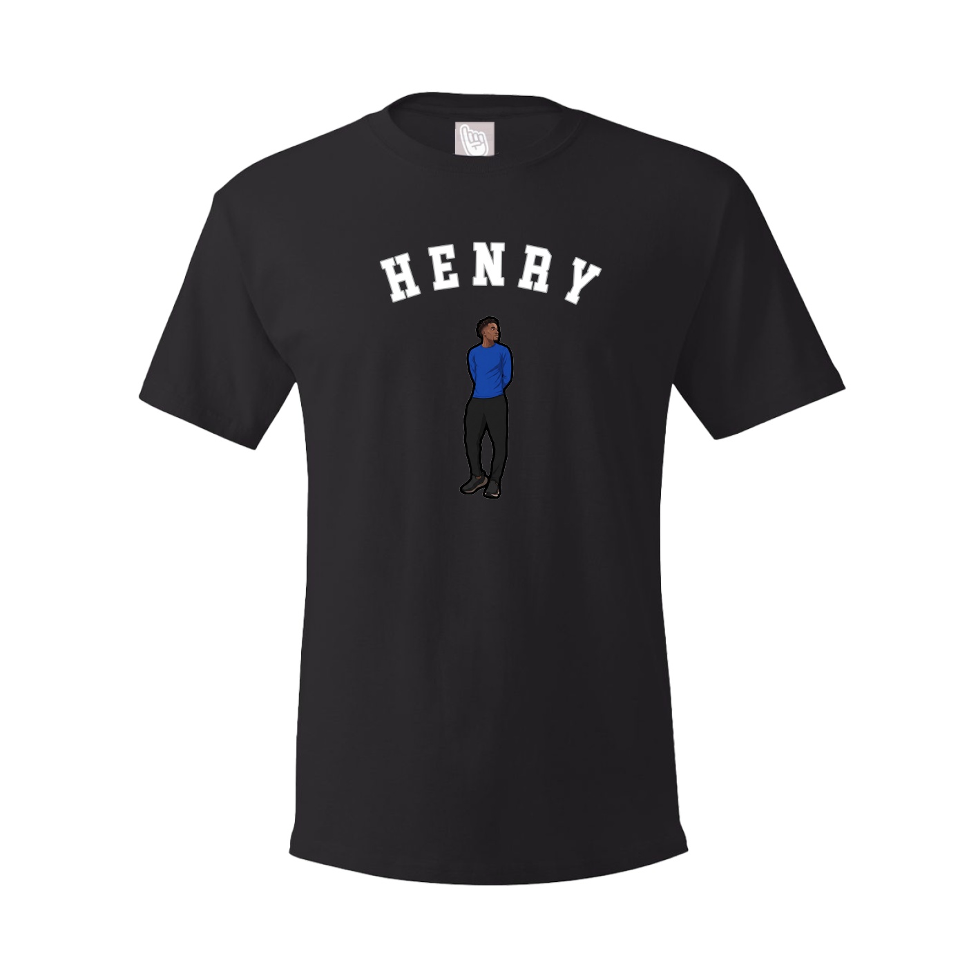 Youth Tee — Shirsey Arch in Black