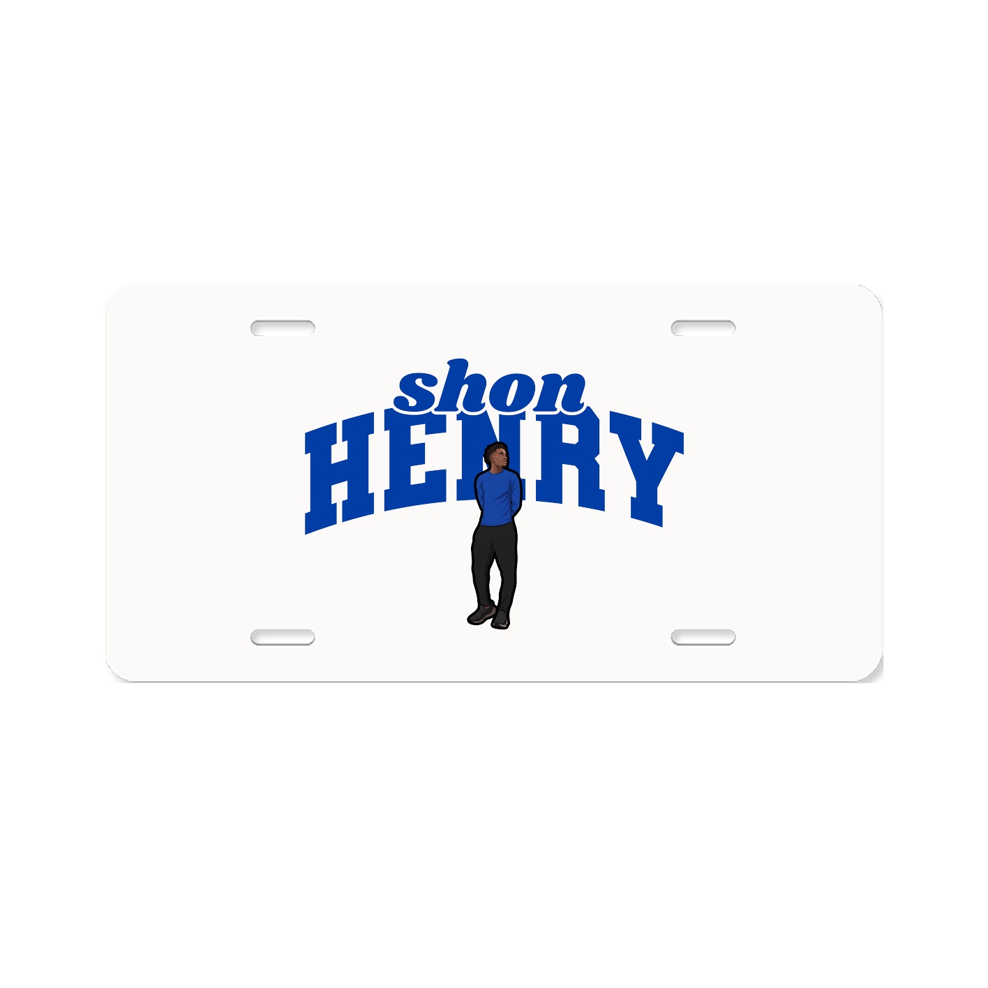 License Plate — Signature Arch in Classic