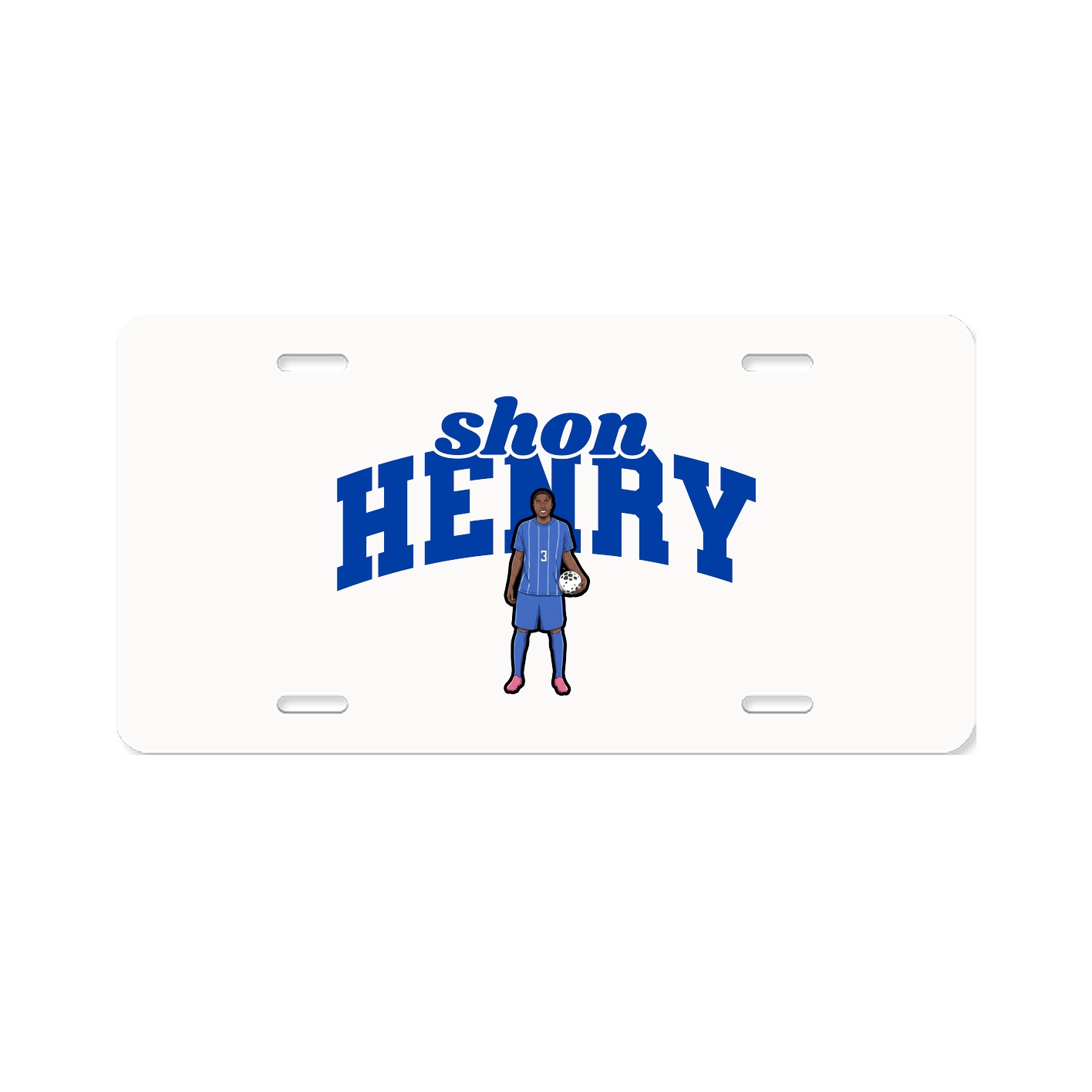License Plate — Signature Arch in Classic