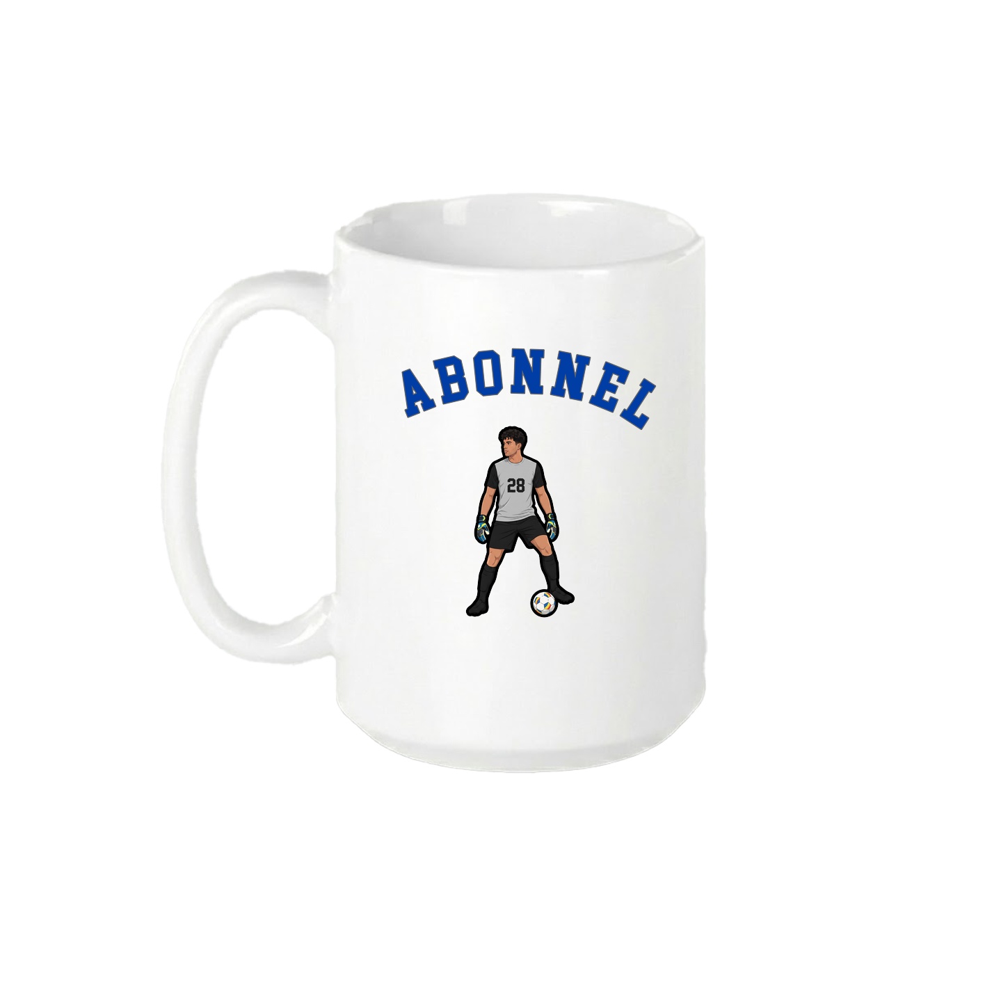 15oz Coffee Mug — Shirsey Arch in White