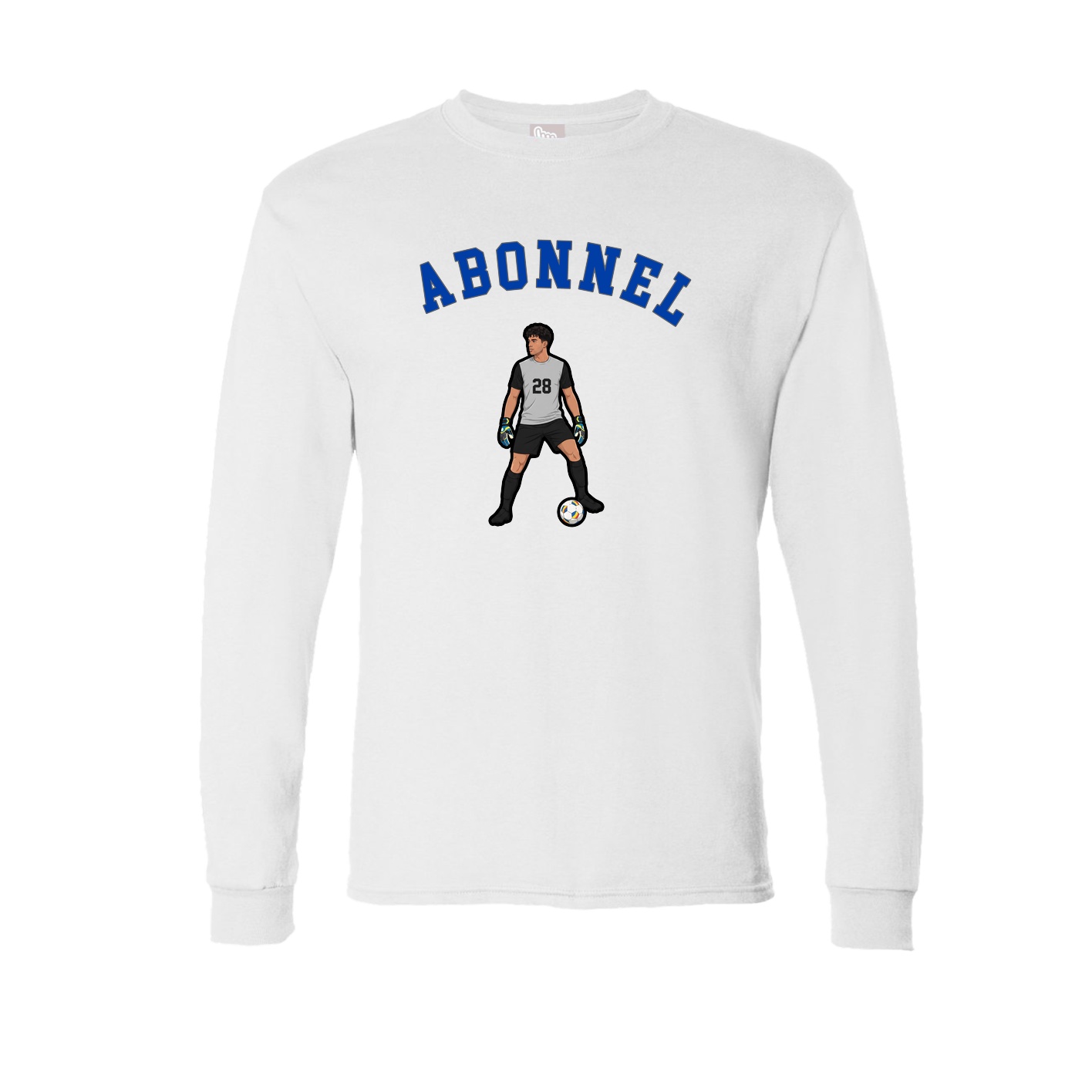 Long Sleeve Tee — Shirsey Arch in White