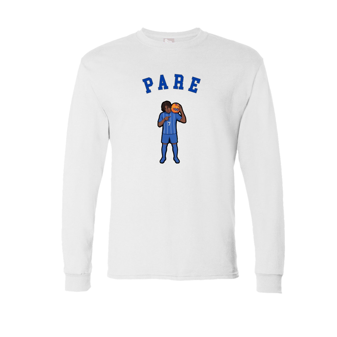 Long Sleeve Tee — Shirsey Arch in White