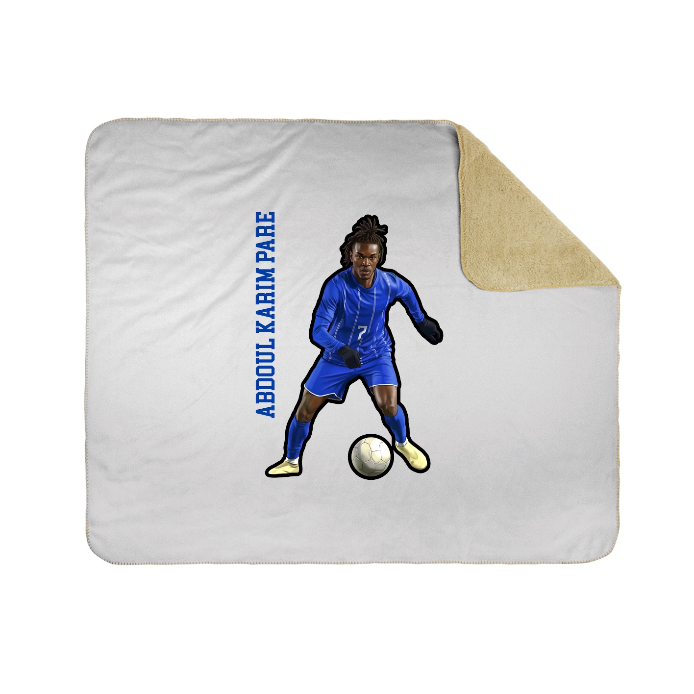 50x60 Sherpa Lined Throw Blanket