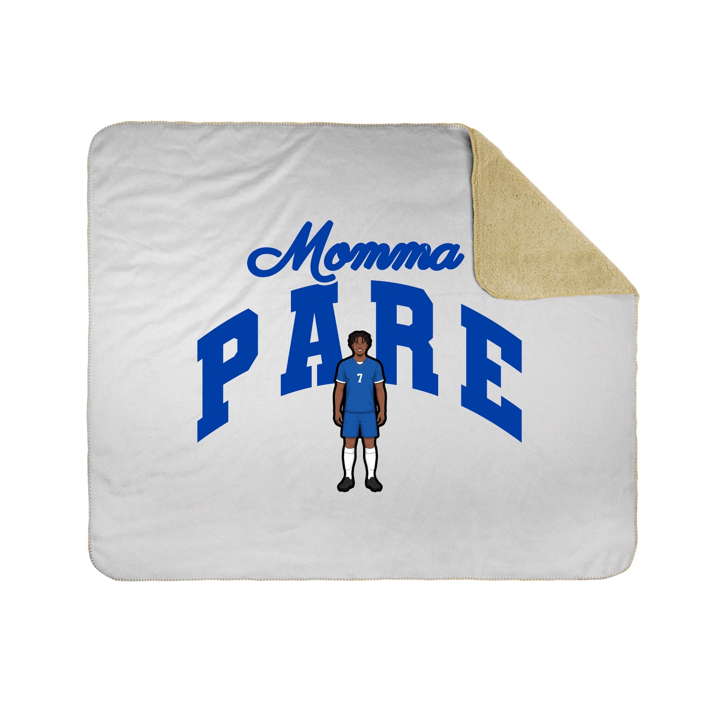 Throw Blanket — Mothers Day Arch in White