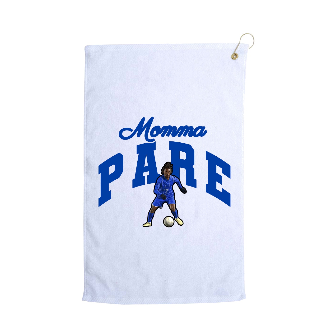 Golf Towel — Mothers Day Arch in White