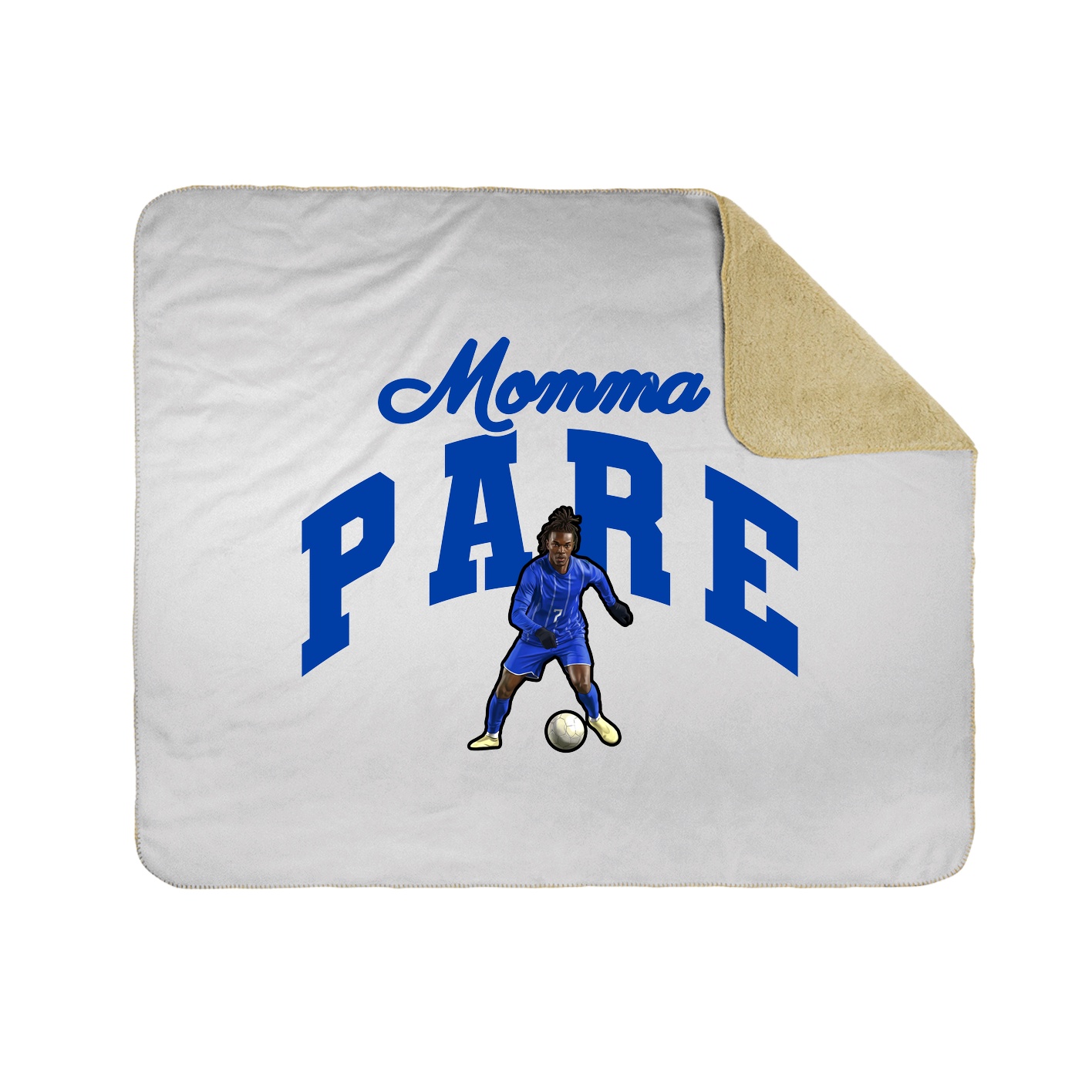 Throw Blanket — Mothers Day Arch in White