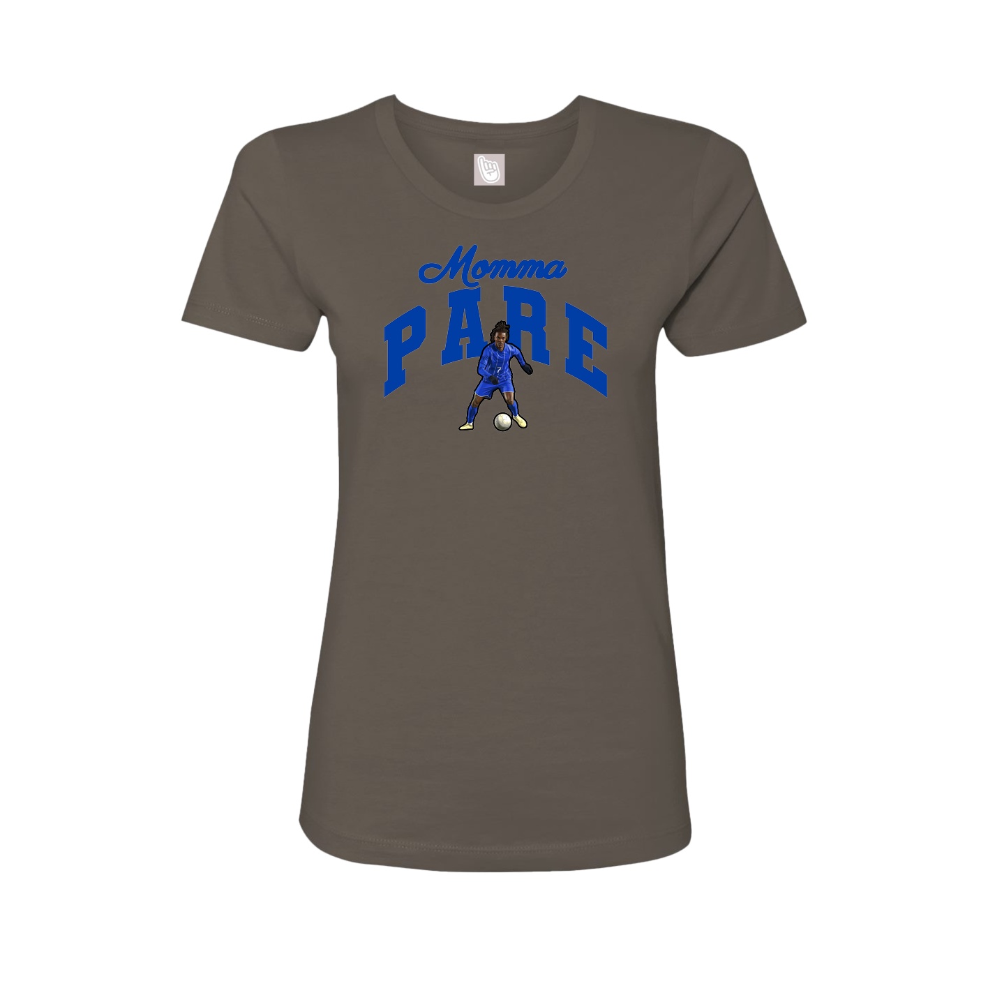 Womens Tee — Mothers Day Arch in Grey
