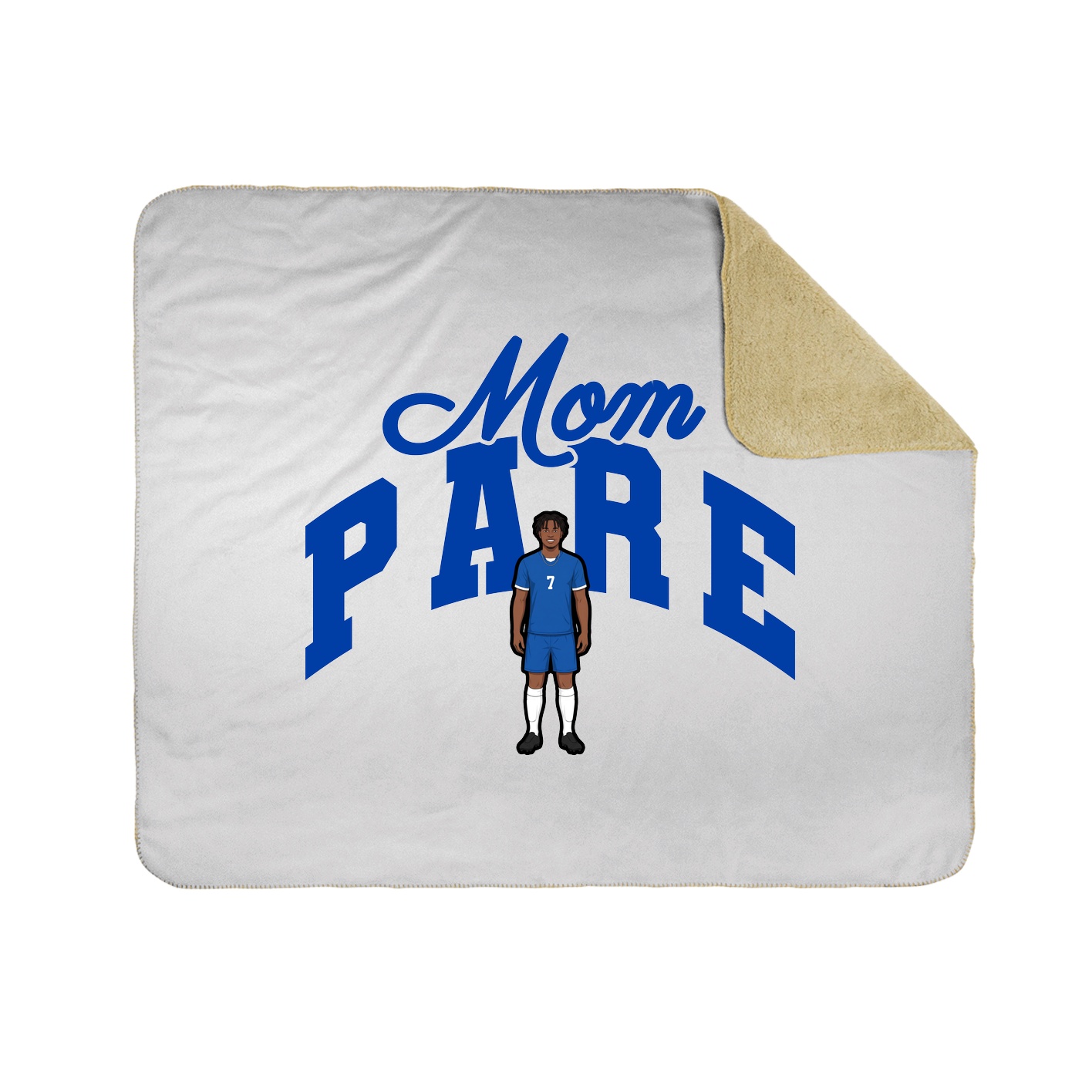 Throw Blanket — Mothers Day Arch in White
