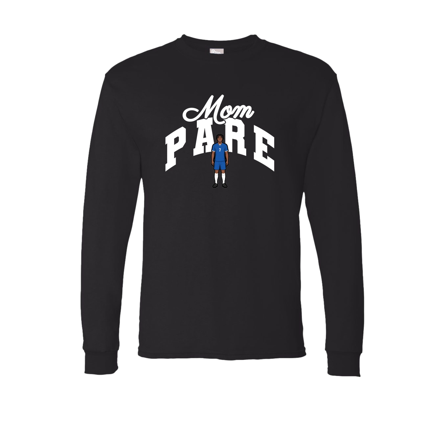 Long Sleeve Tee — Mothers Day Arch in Black