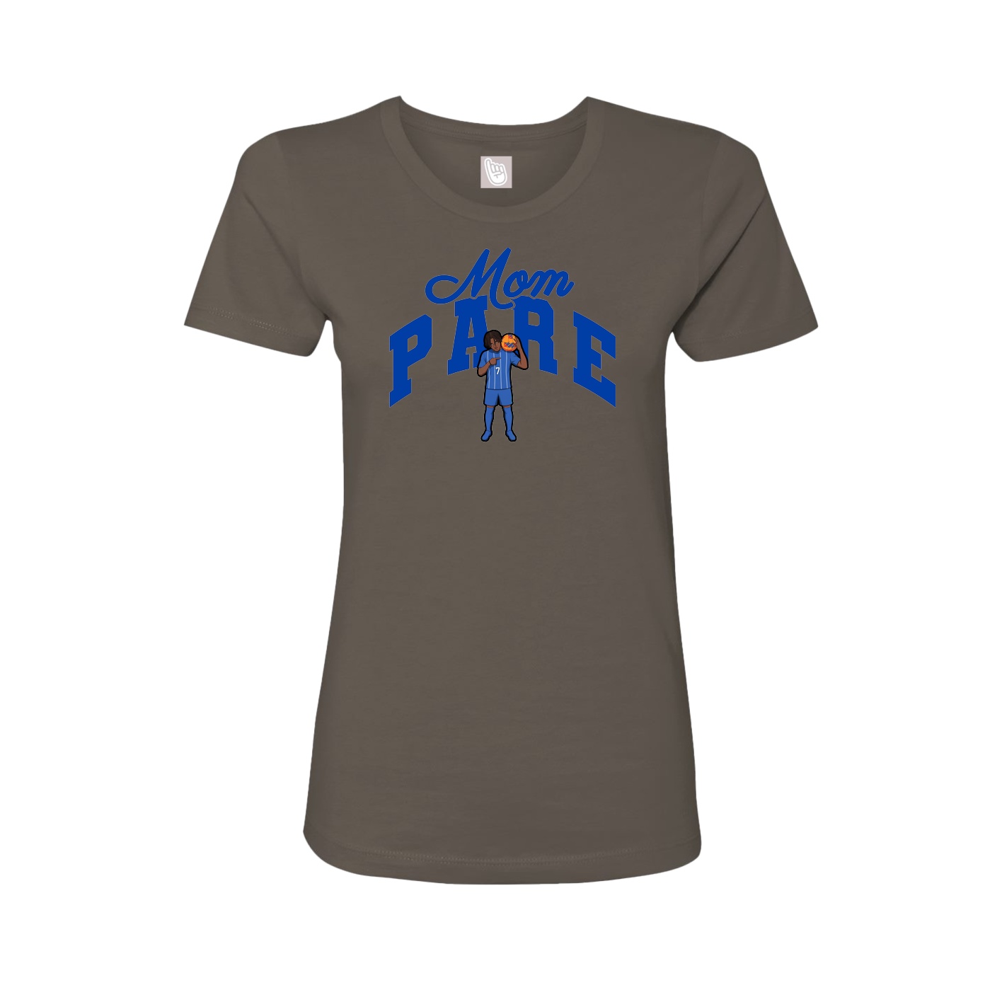 Womens Tee — Mothers Day Arch in Grey