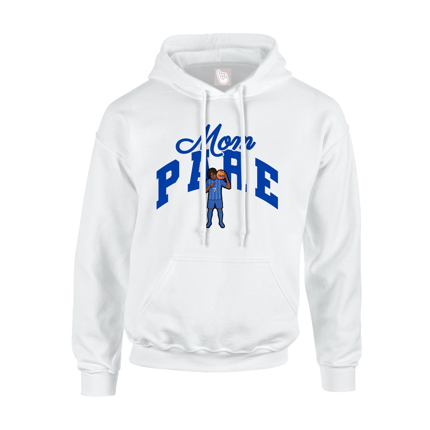 Youth Hoodie — Mothers Day Arch in White