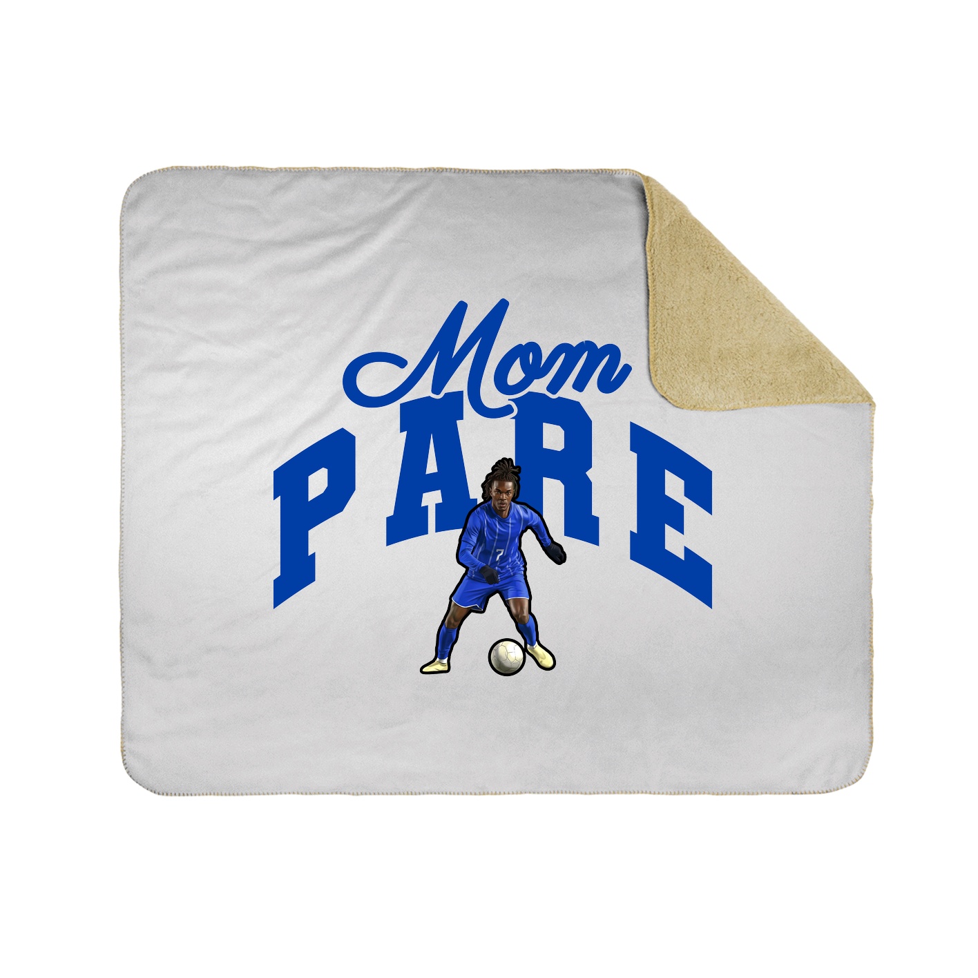Throw Blanket — Mothers Day Arch in White