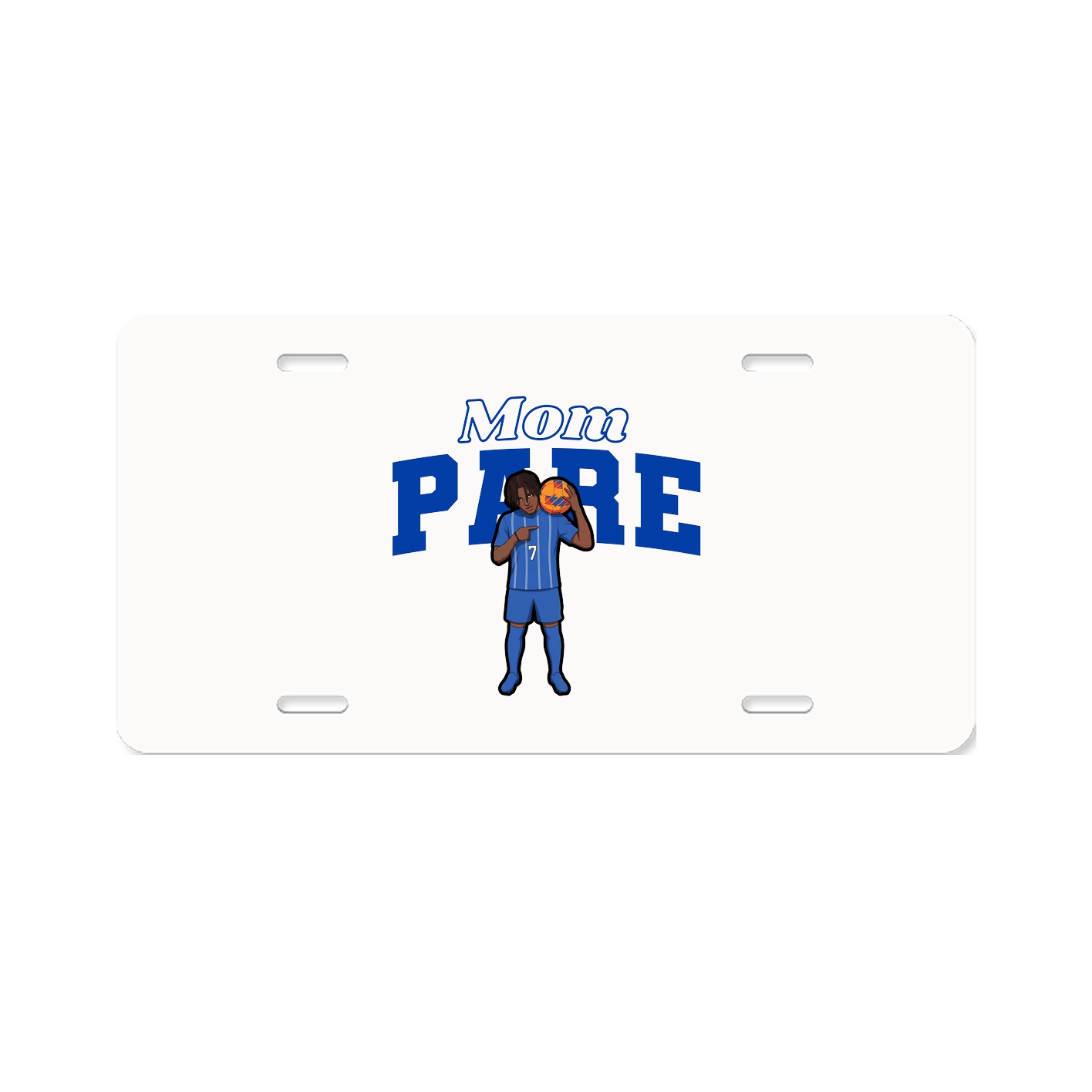 License Plate — Mothers Day Block in Classic