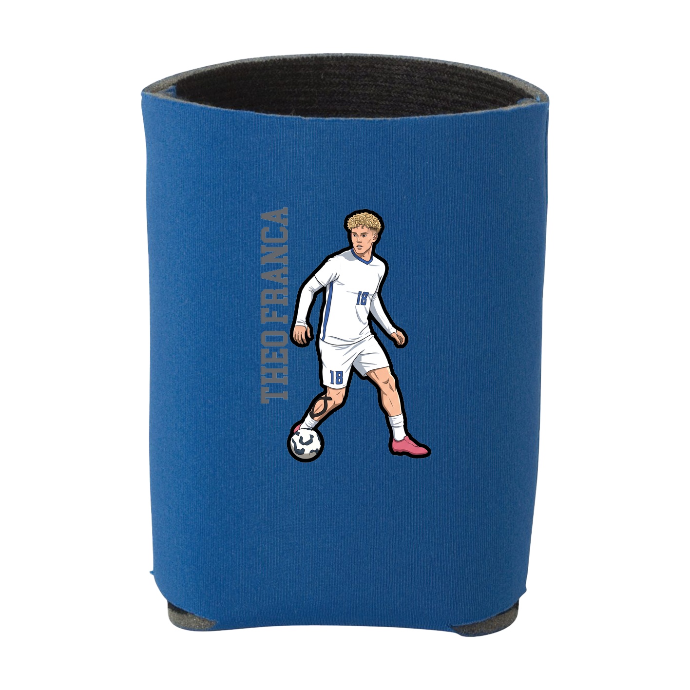 Can Holder — Name Vertical in Royal