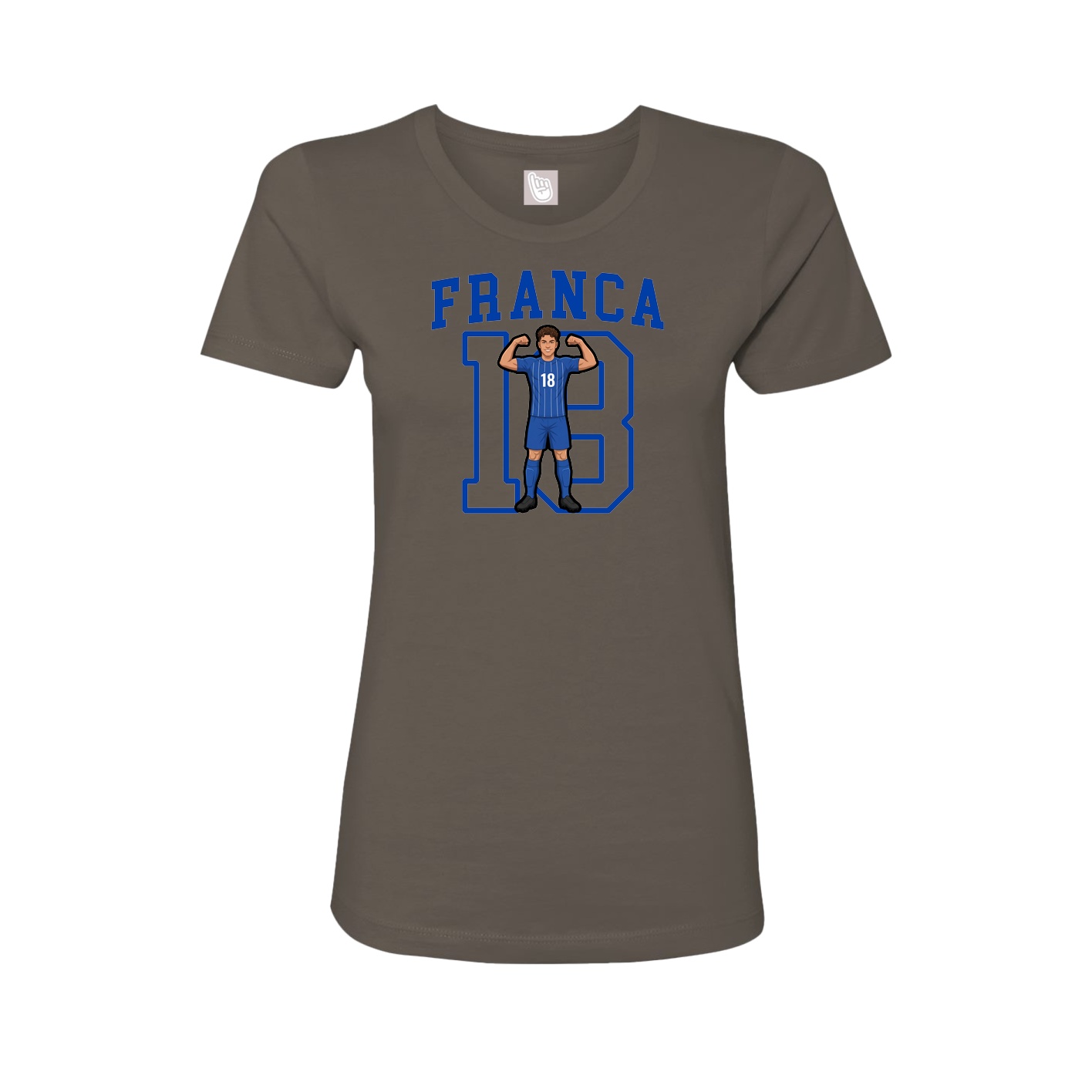 Fitted Women's Tee — Shirsey in Grey