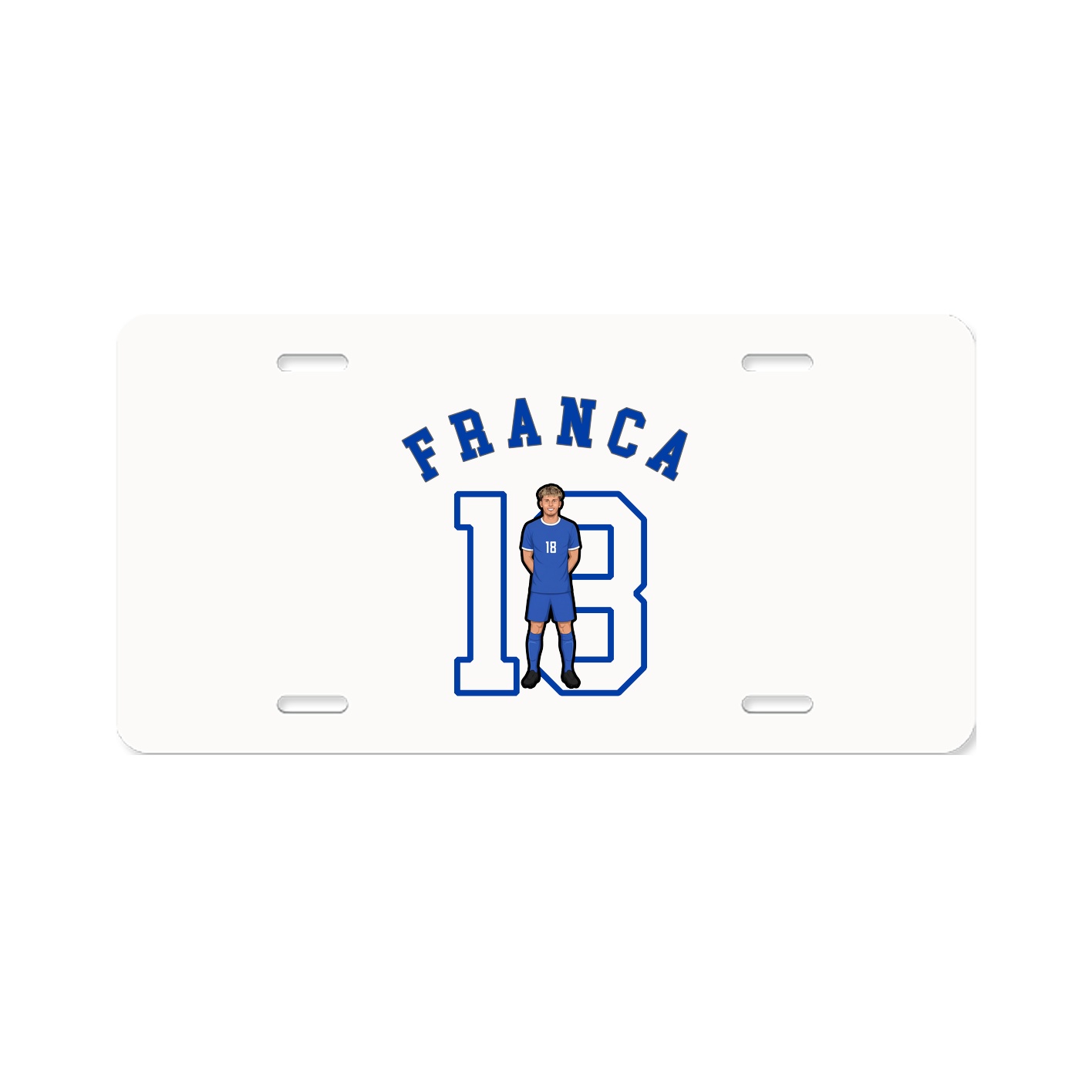 License Plate — Shirsey Arch in Classic