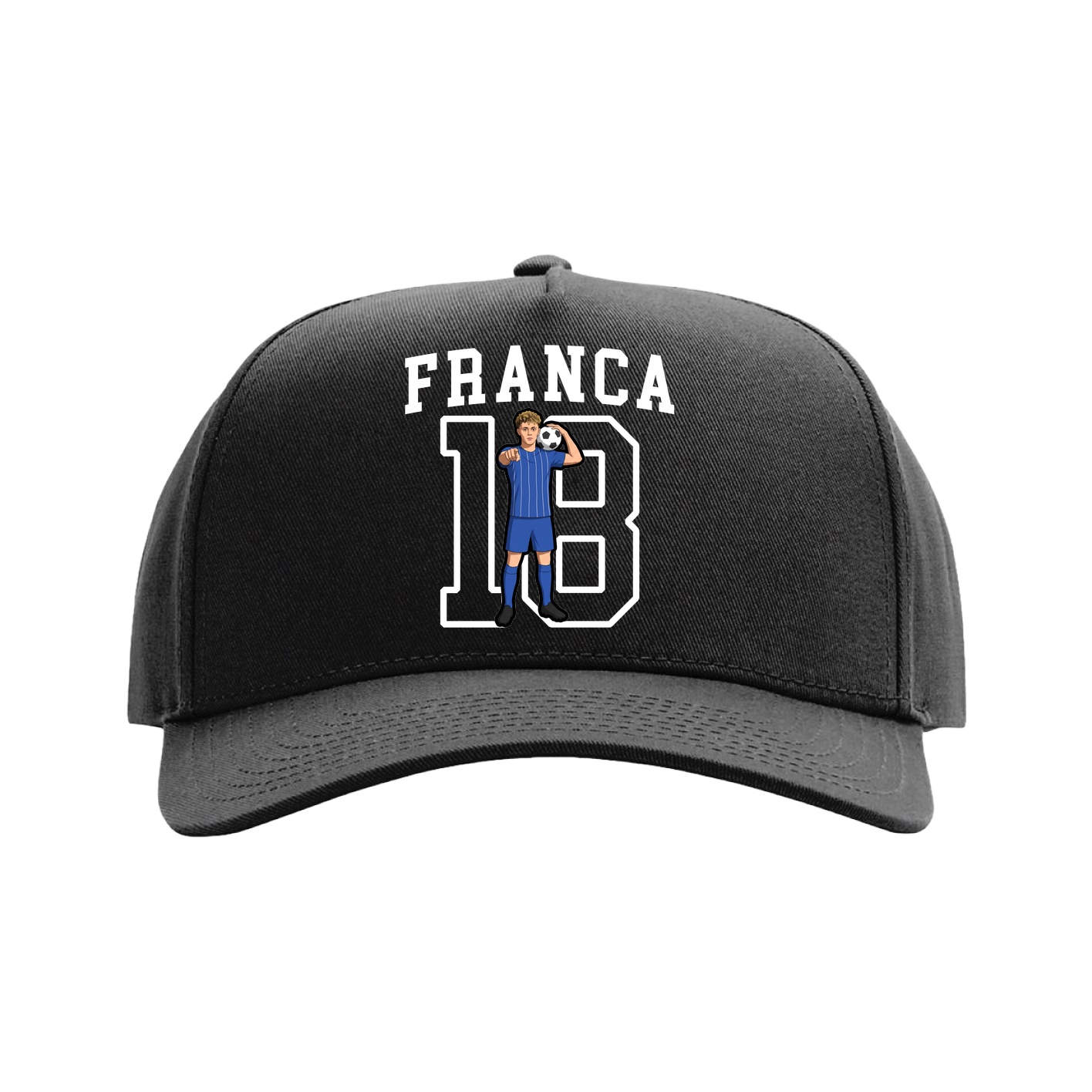 Full Fabric Five-Panel Champ Cap