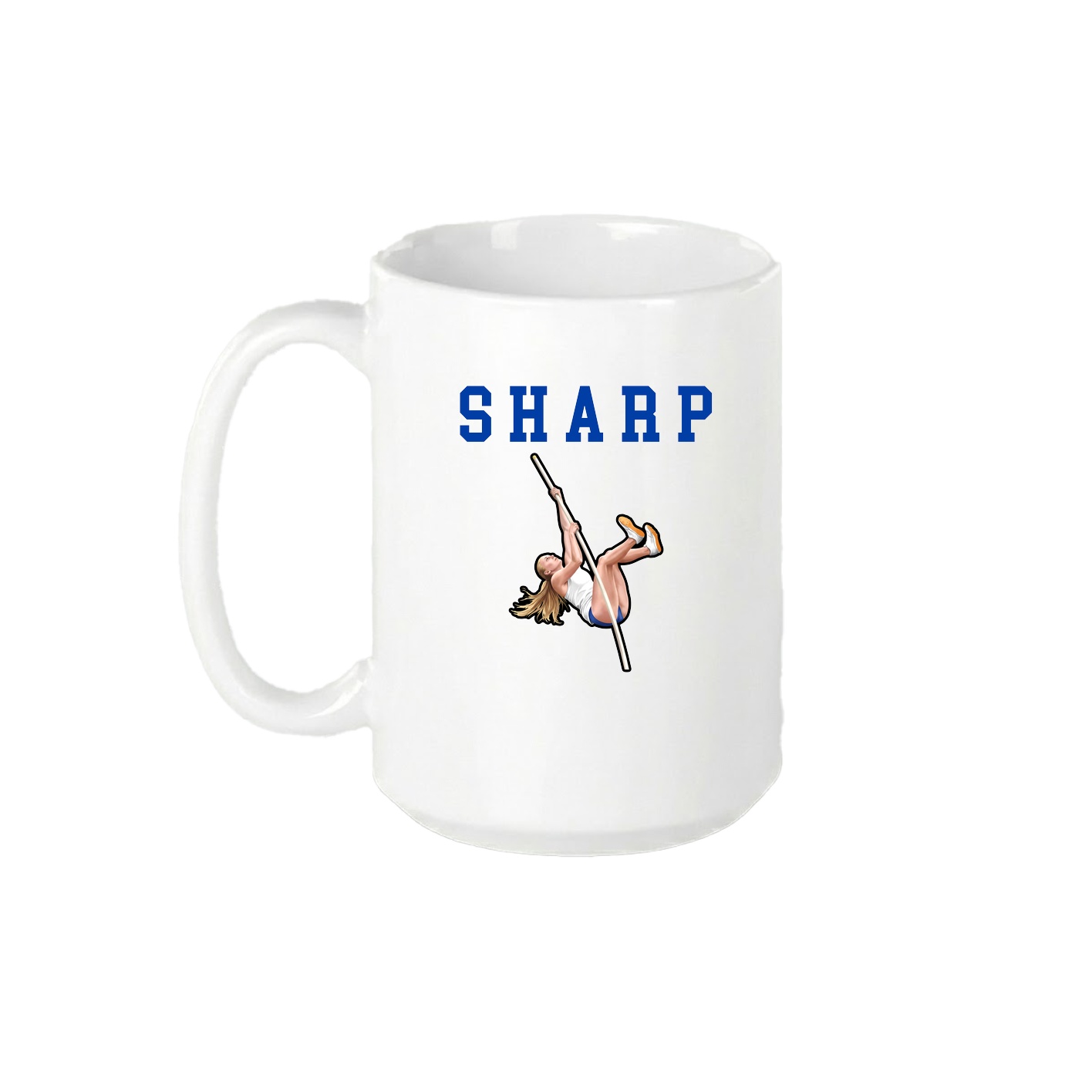15oz Coffee Mug — Shirsey in White