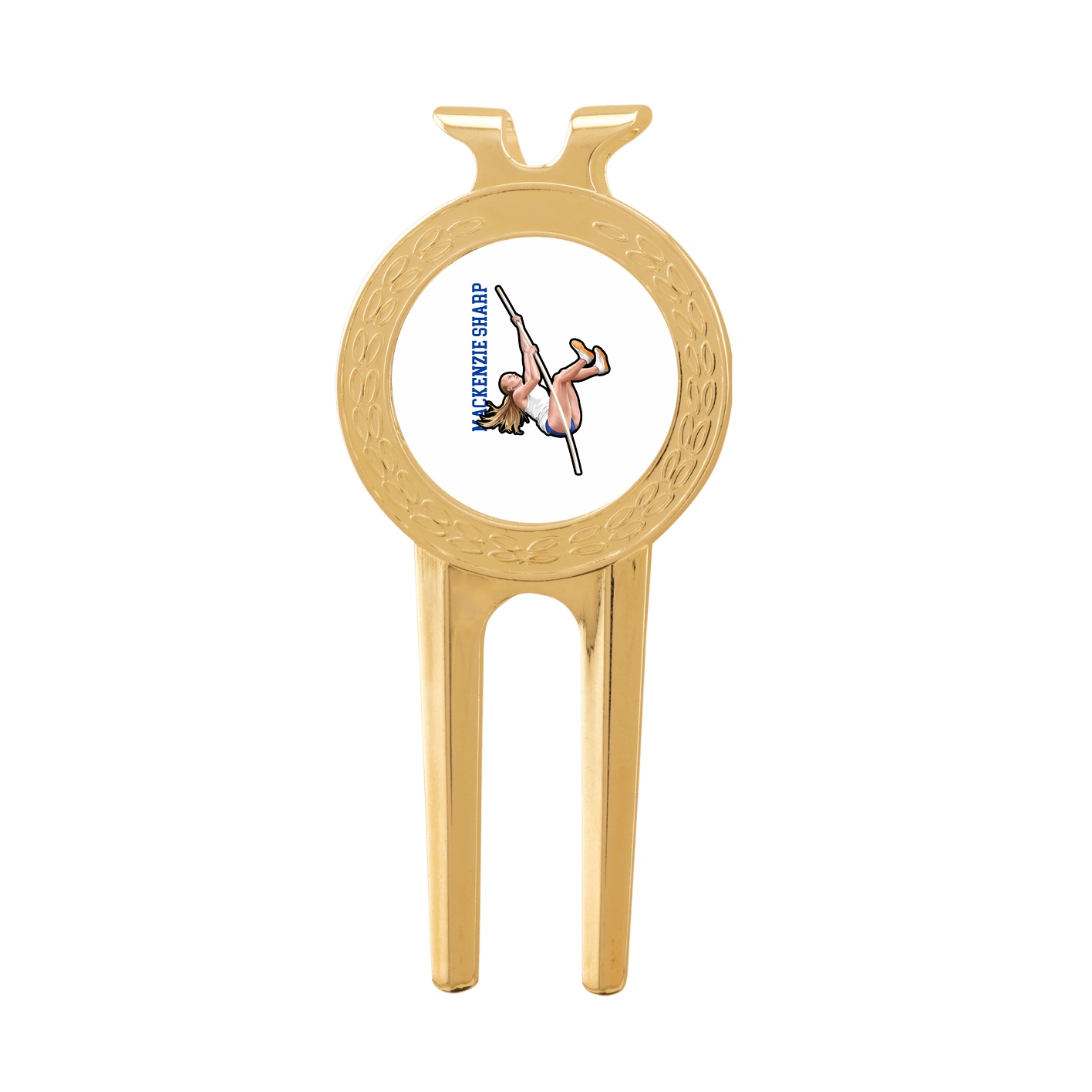 Divot Tool with Ball Marker — Name Vertical in Classic
