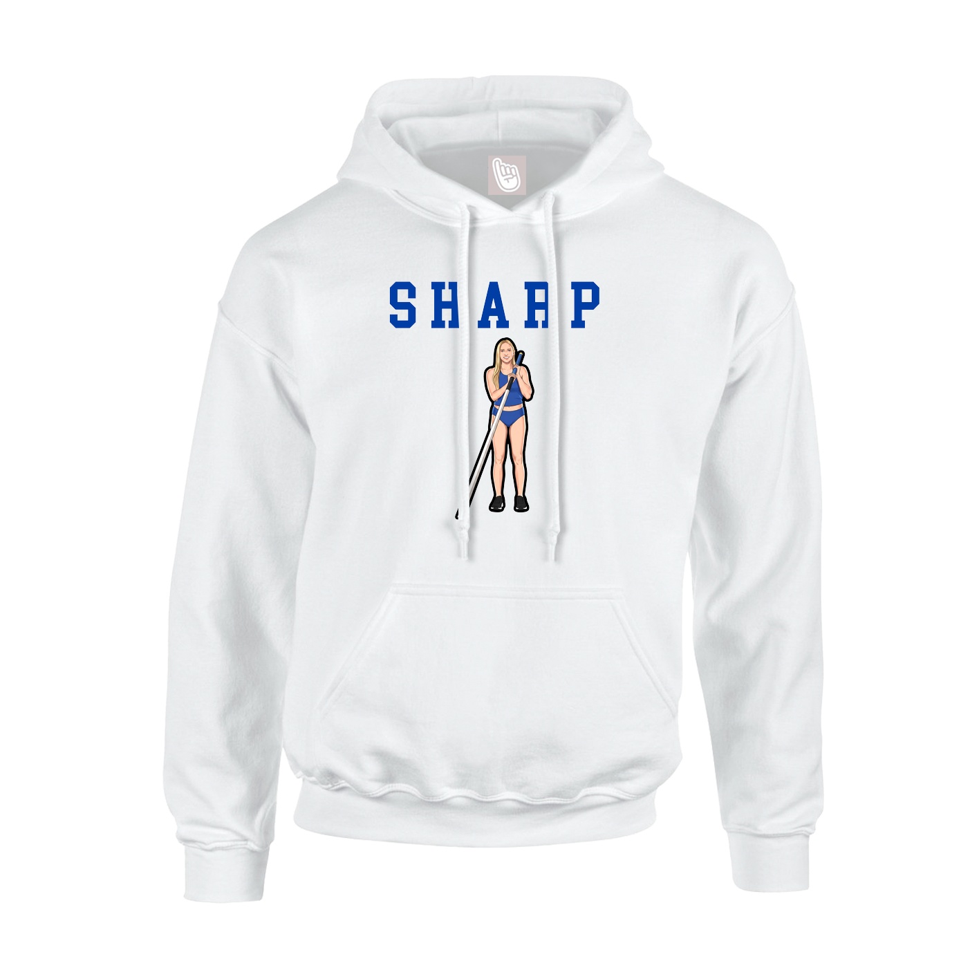 Youth Hoodie — Shirsey in White