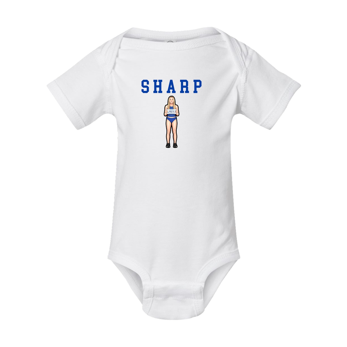 Baby Onesie — Shirsey in White