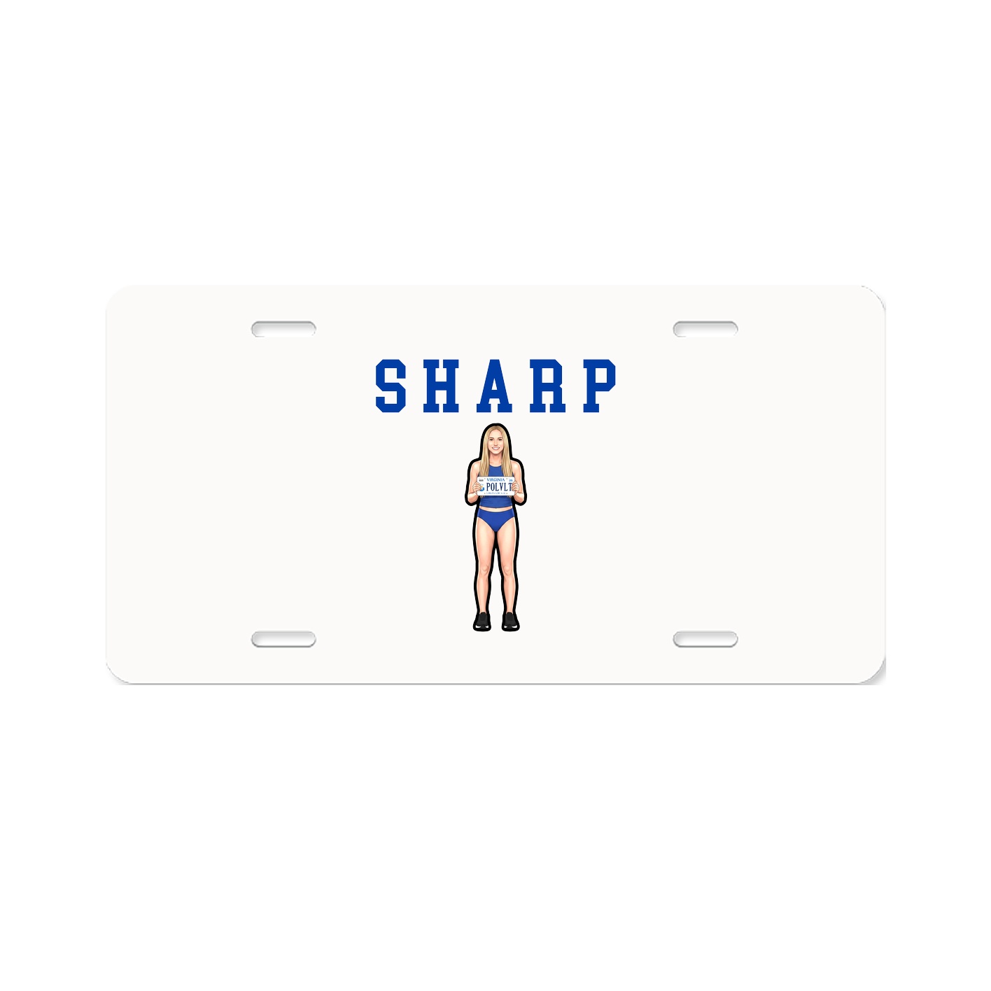 License Plate — Shirsey in Classic