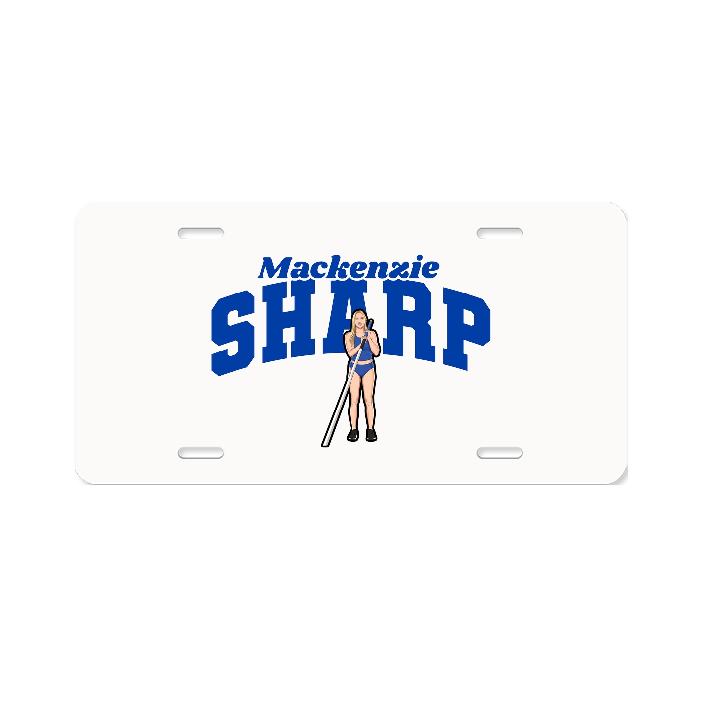 License Plate — Signature Arch in Classic