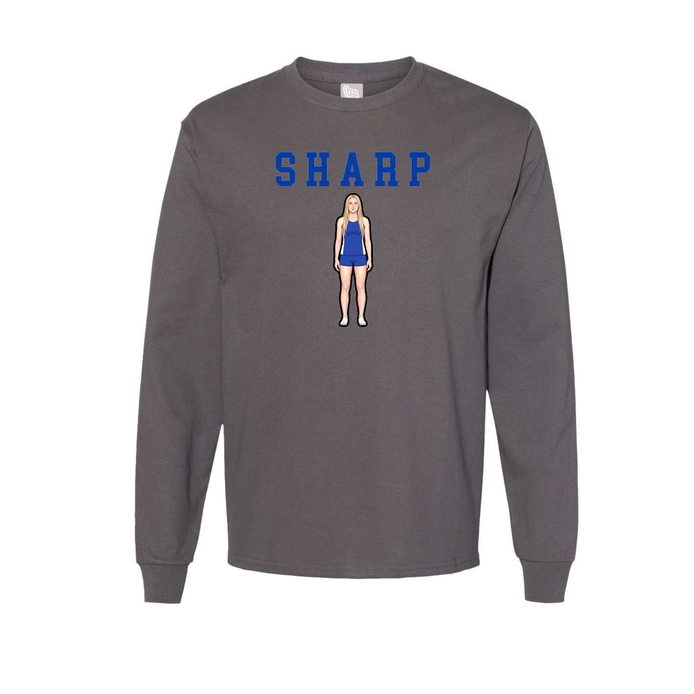 Long Sleeve Tee — Shirsey in Grey