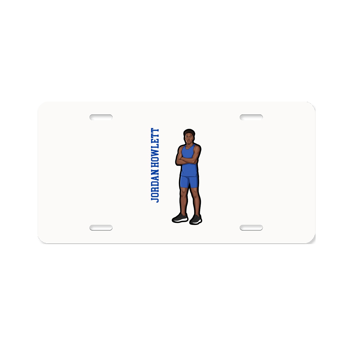 Aluminum License Plate