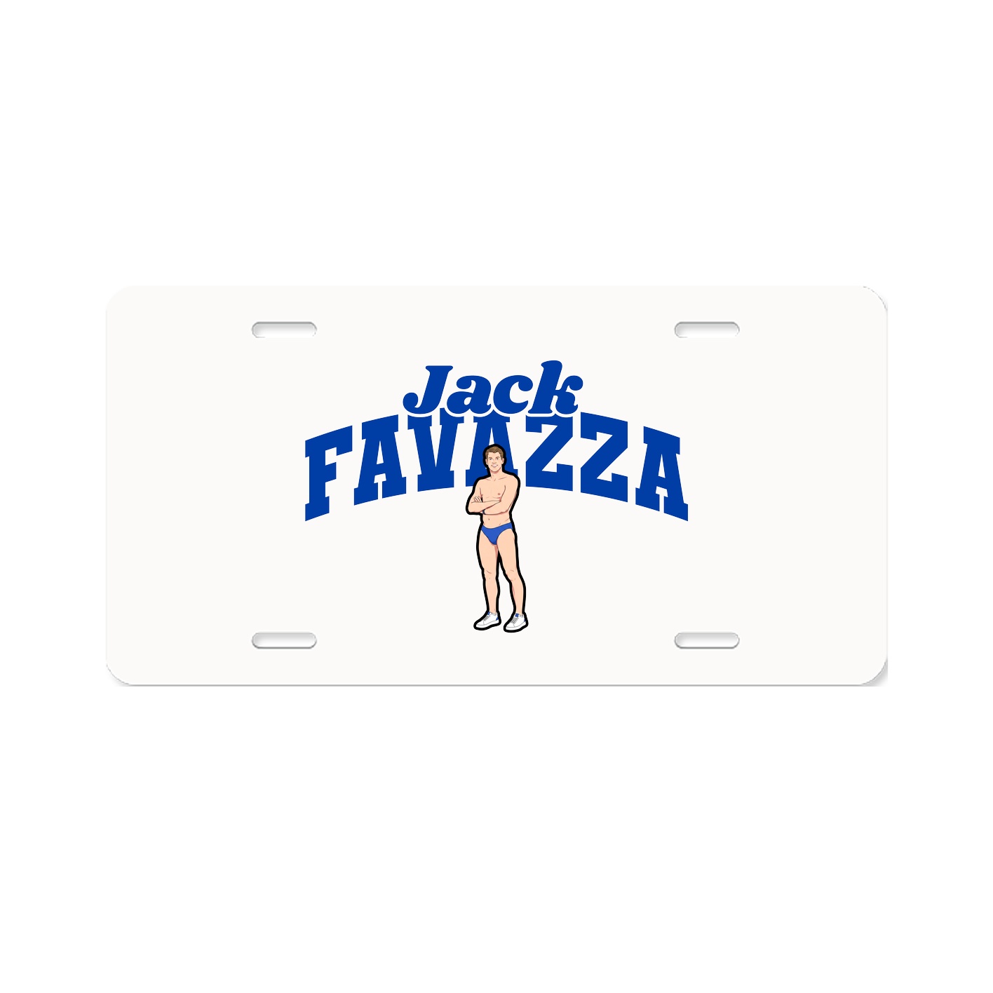 License Plate — Signature Arch in Classic