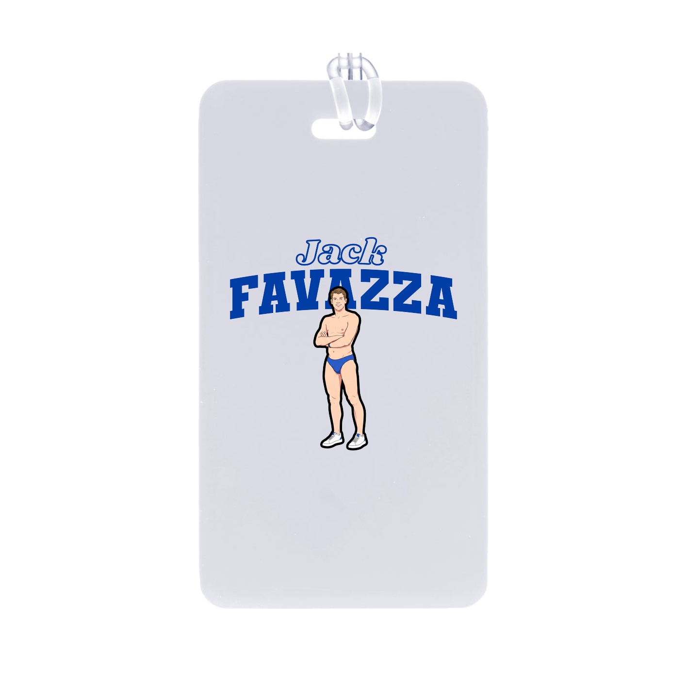 Bag Tag — Name Arch in Classic