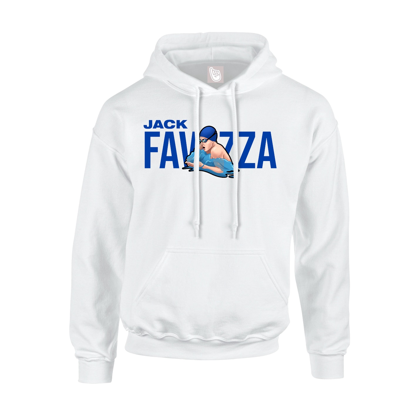 Hoodie — Player Name in White