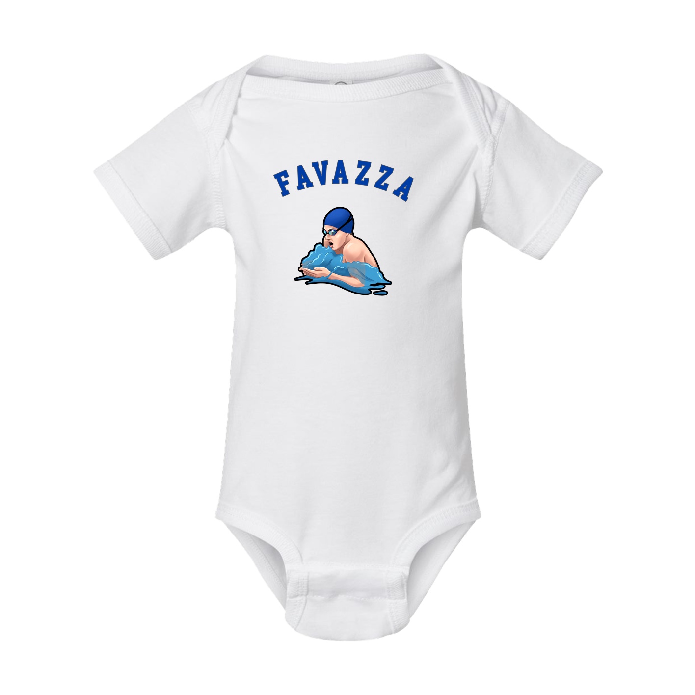 Baby Onesie — Shirsey Arch in White