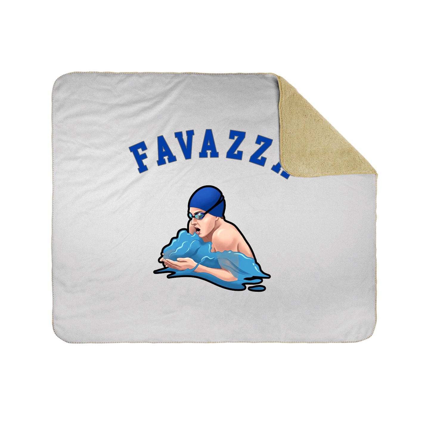 Throw Blanket — Shirsey Arch in White