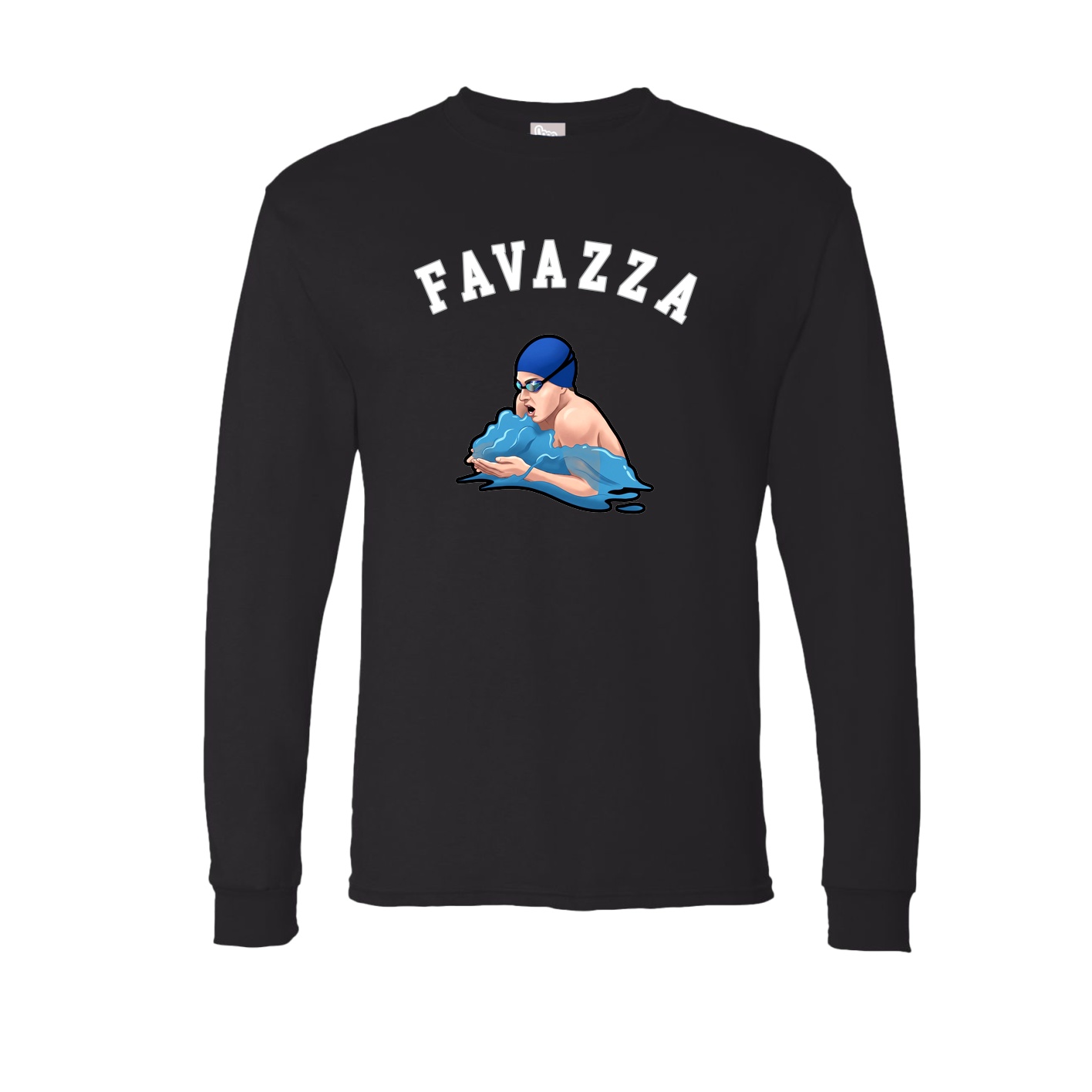 Long Sleeve Tee — Shirsey Arch in Black