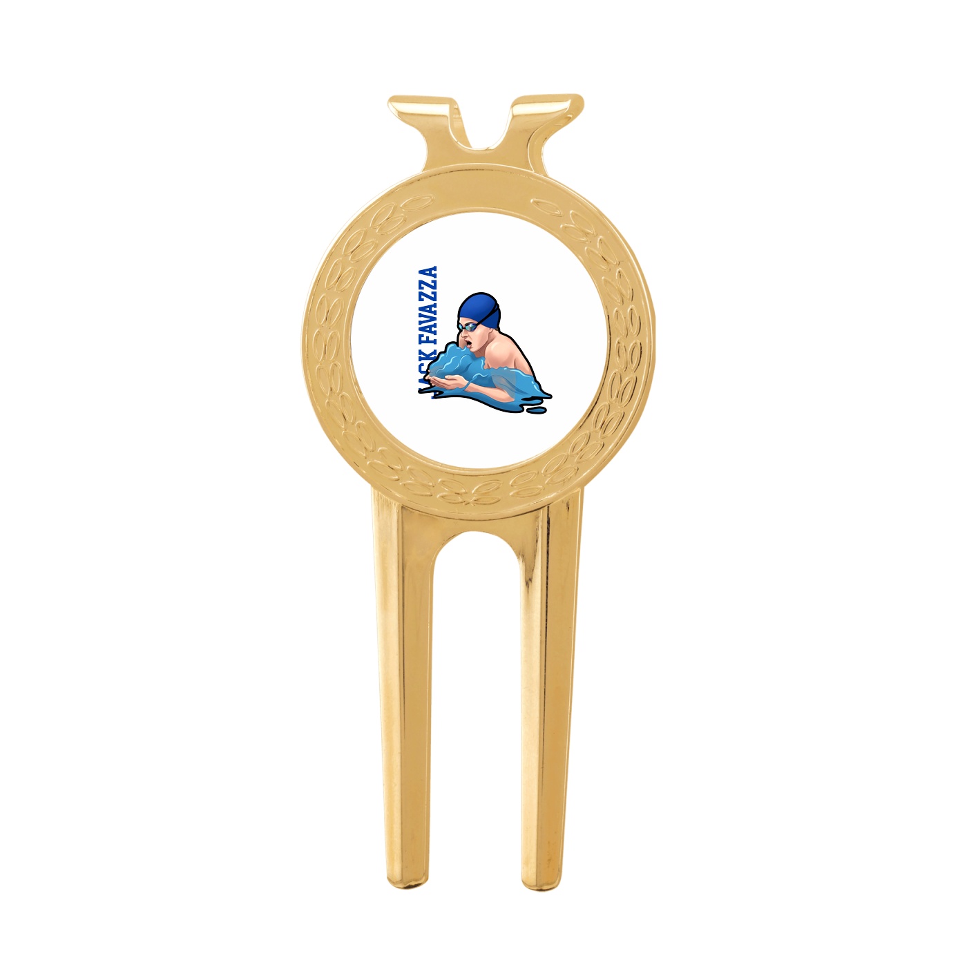 Divot Tool with Ball Marker — Name Vertical in Classic