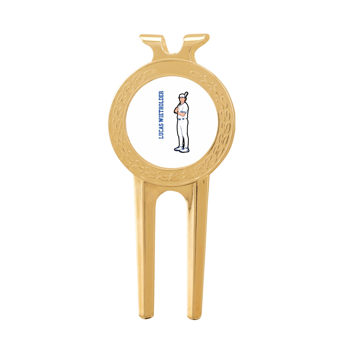 Divot Tool with Ball Marker — Name Vertical in Classic