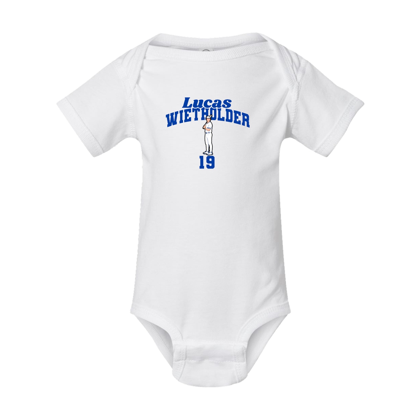 Baby Onesie — Signature Arch in White