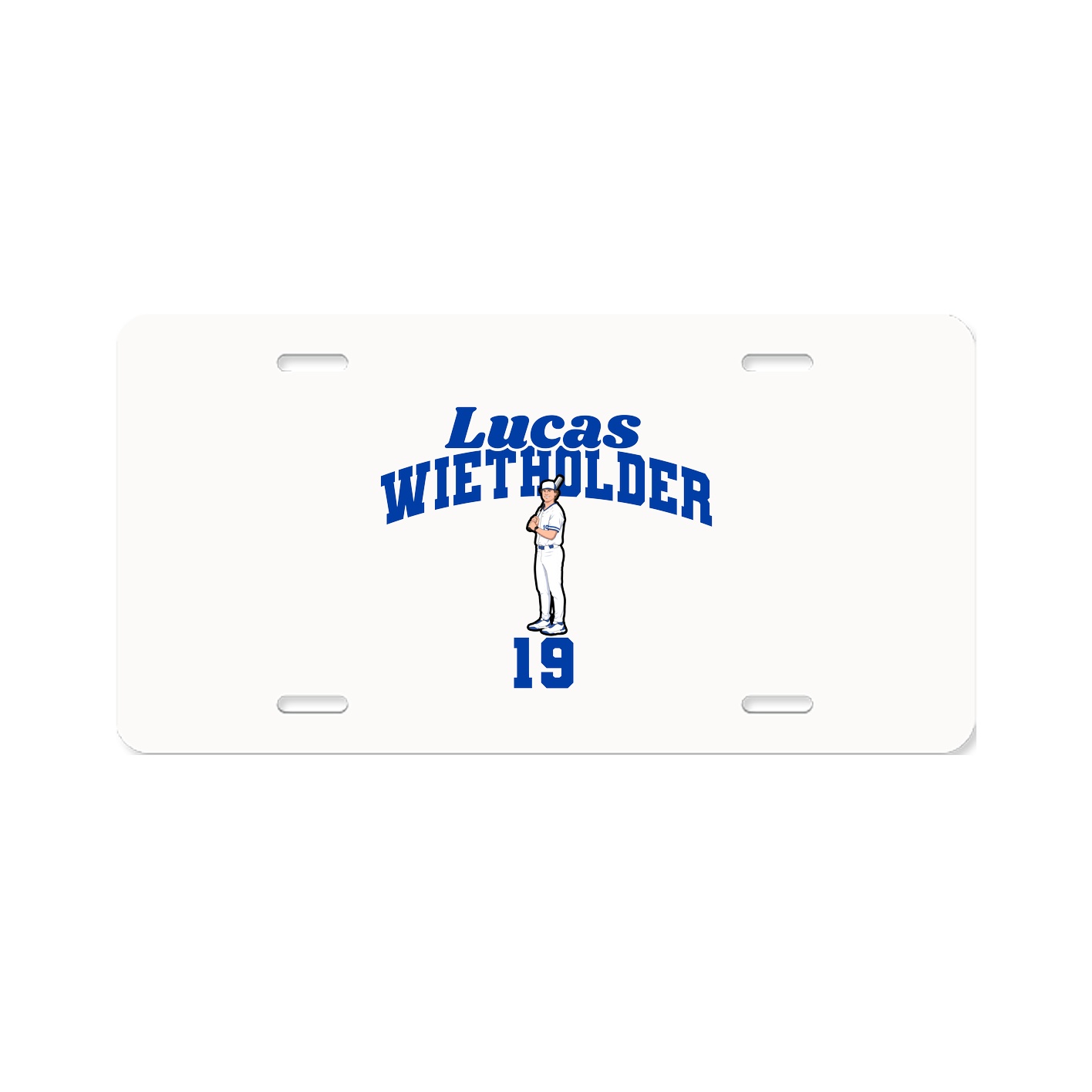 License Plate — Signature Arch in Classic