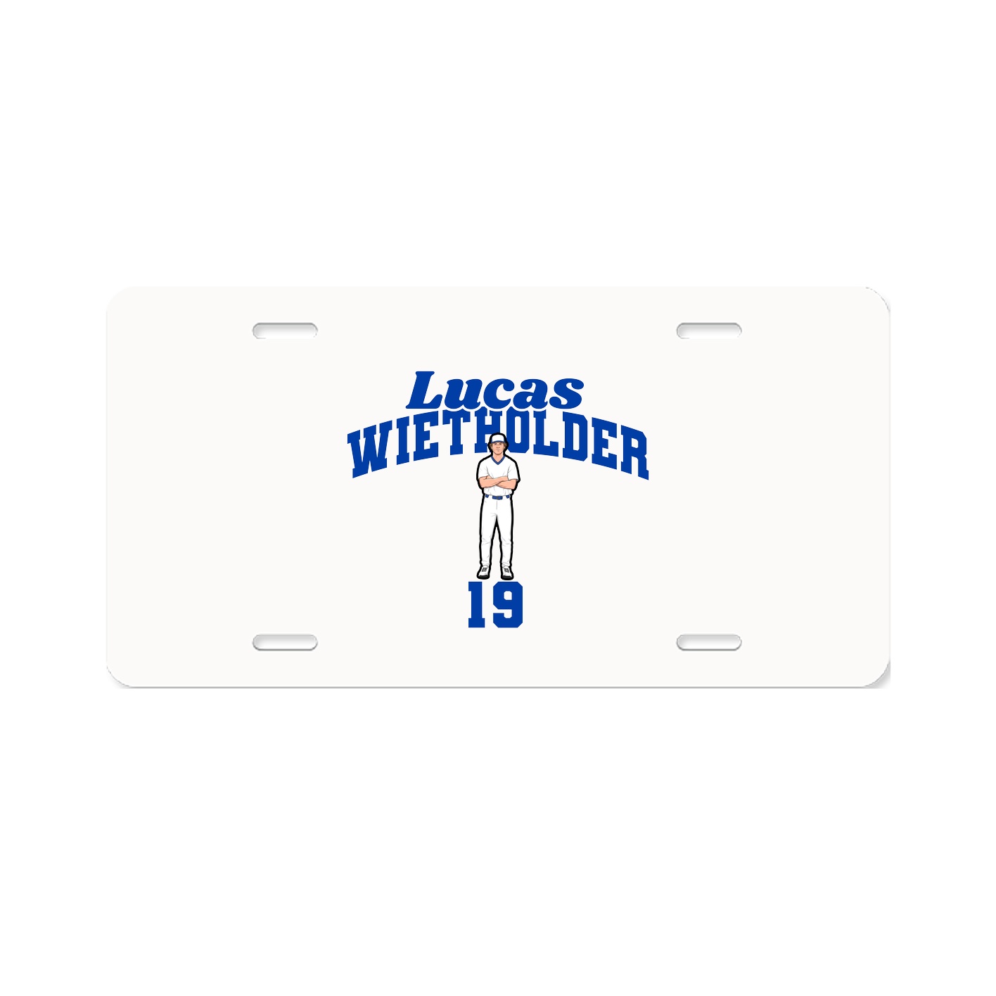 License Plate — Signature Arch in Classic