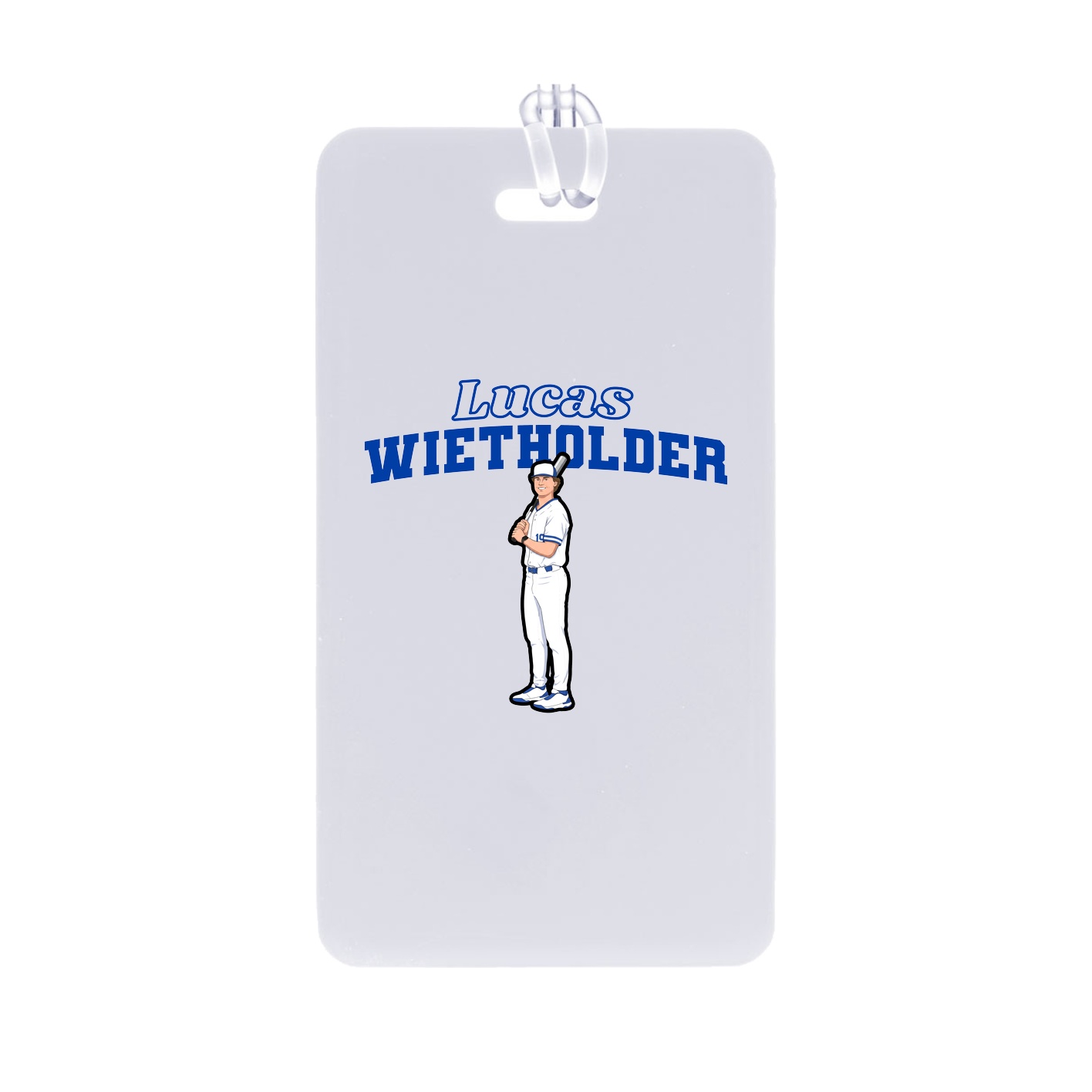 Bag Tag — Name Arch in Classic