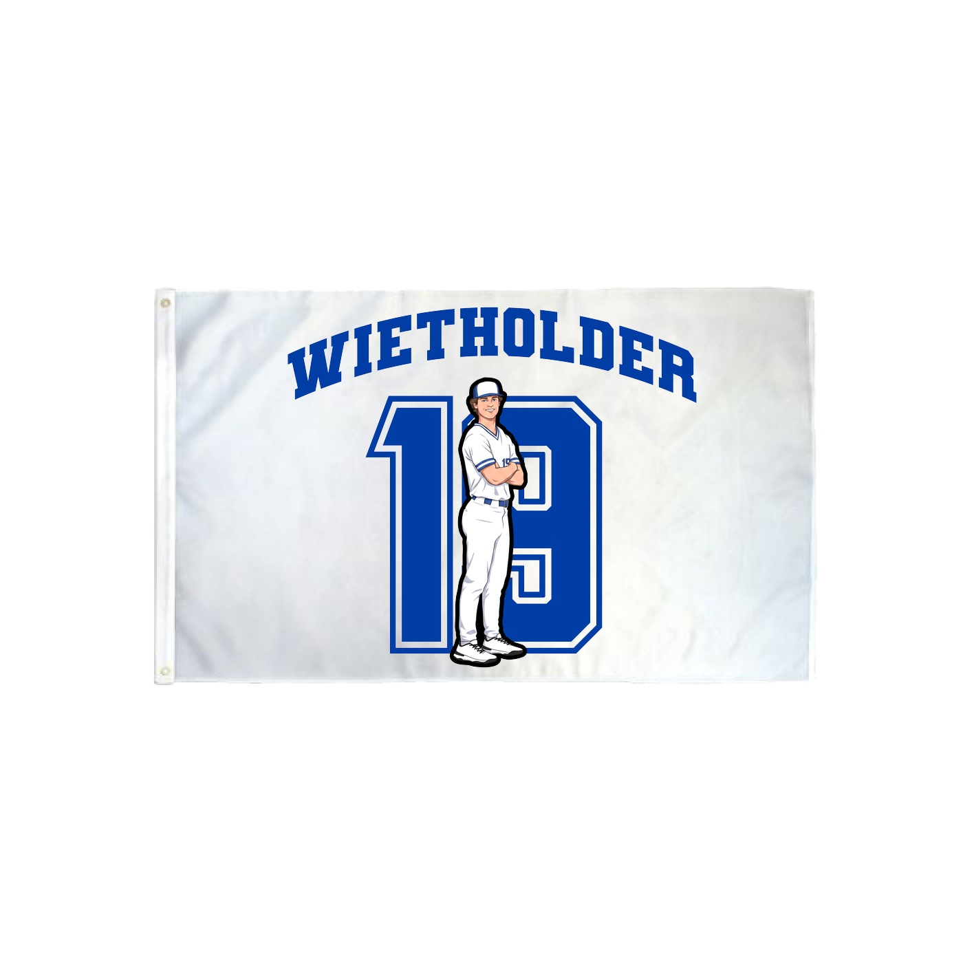 3x5 Flag — Number in Classic
