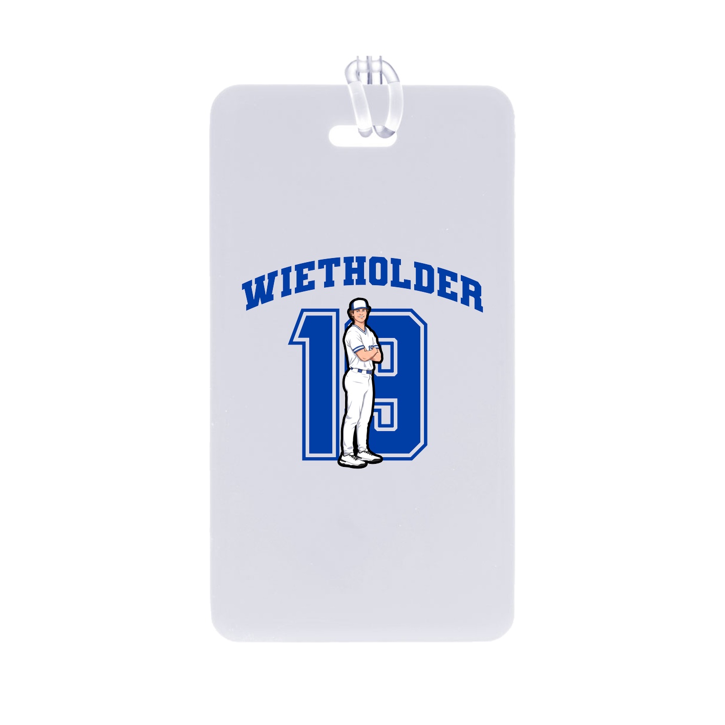 Bag Tag — Number in Classic
