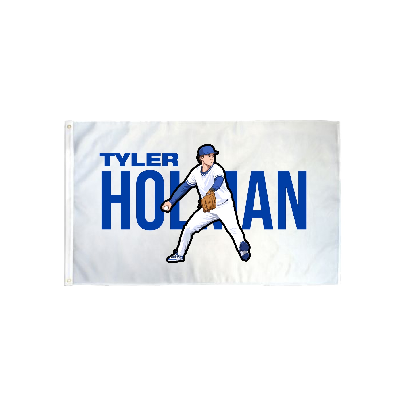 3x5 Flag — Player Name in Classic