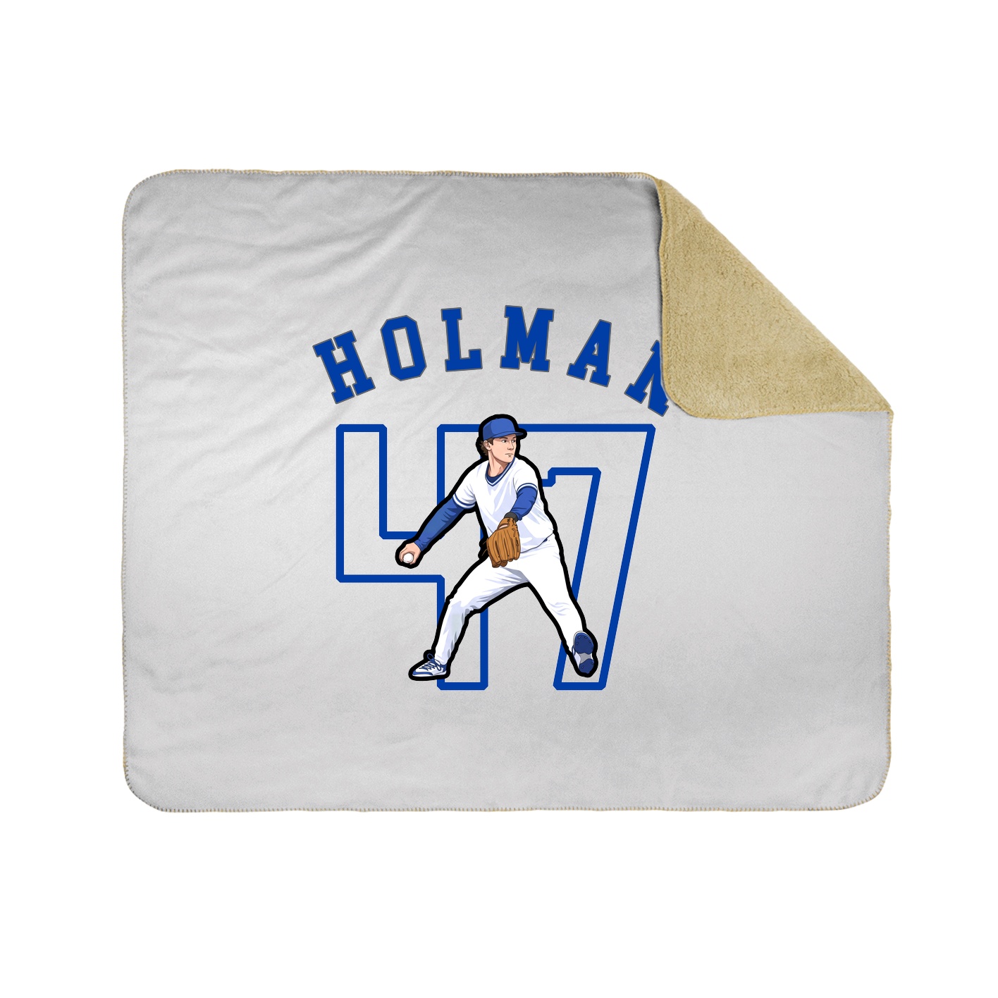 Throw Blanket — Shirsey Arch in White