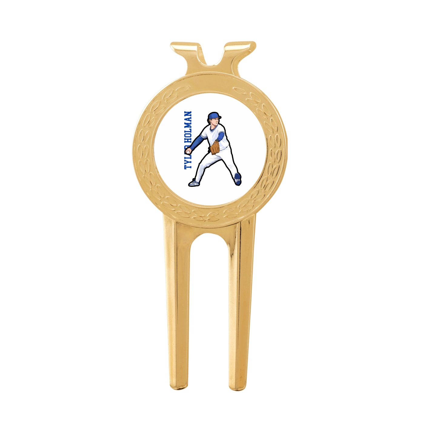 Divot Tool with Ball Marker — Name Vertical in Classic