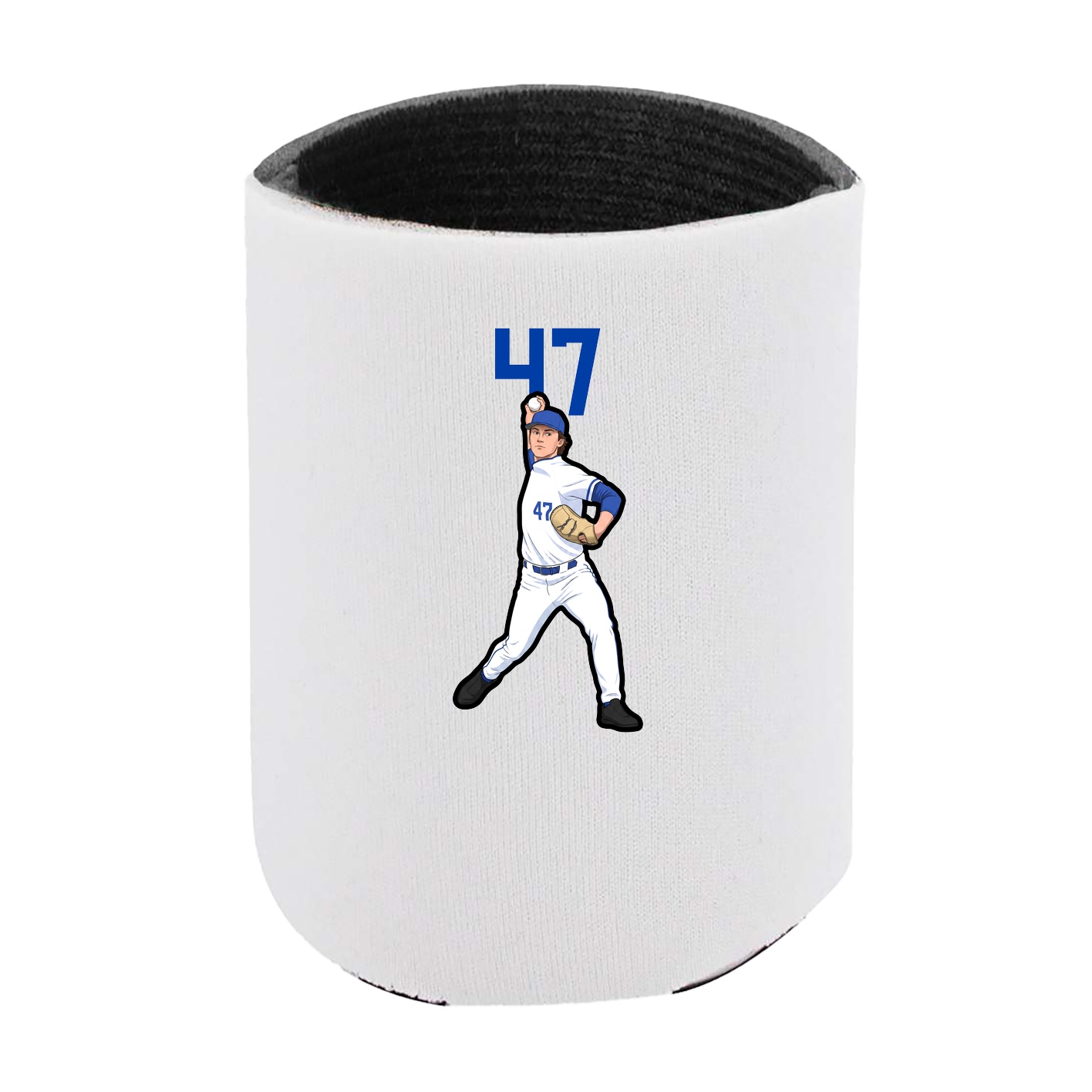 Can Holder — Number Top in White